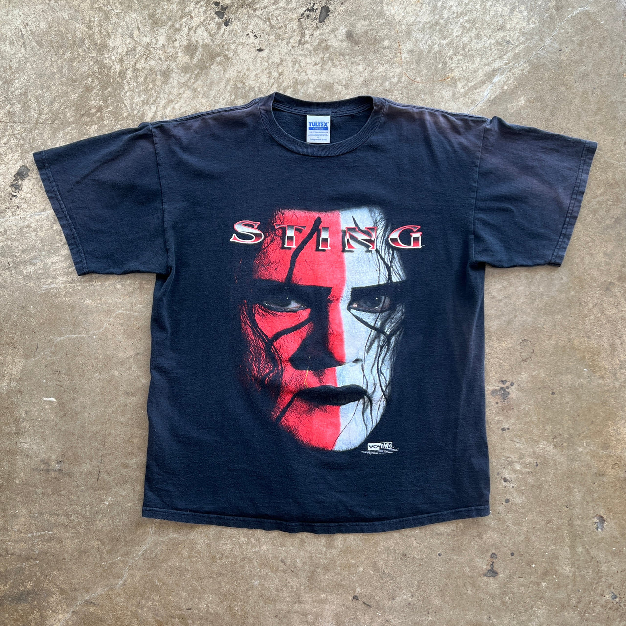 1998 Sting WCW NWO Wrestling Face Tee