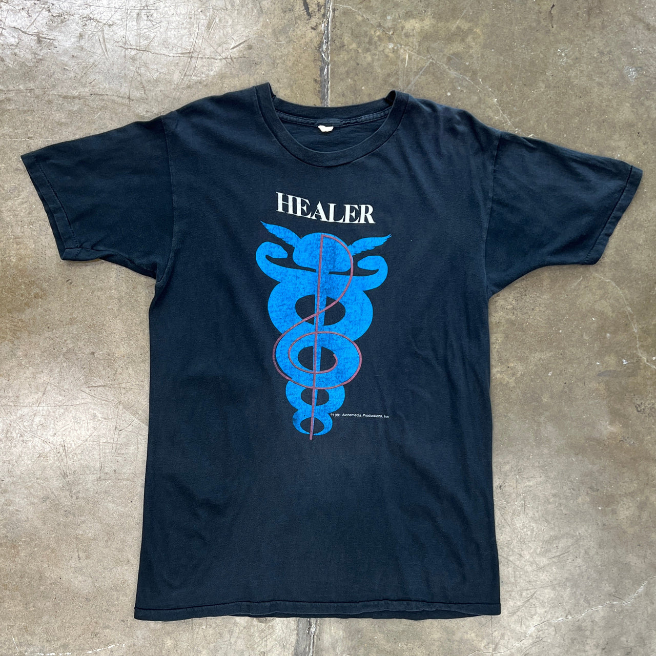 1981 Todd Rundgren Healer Tour Band Tee