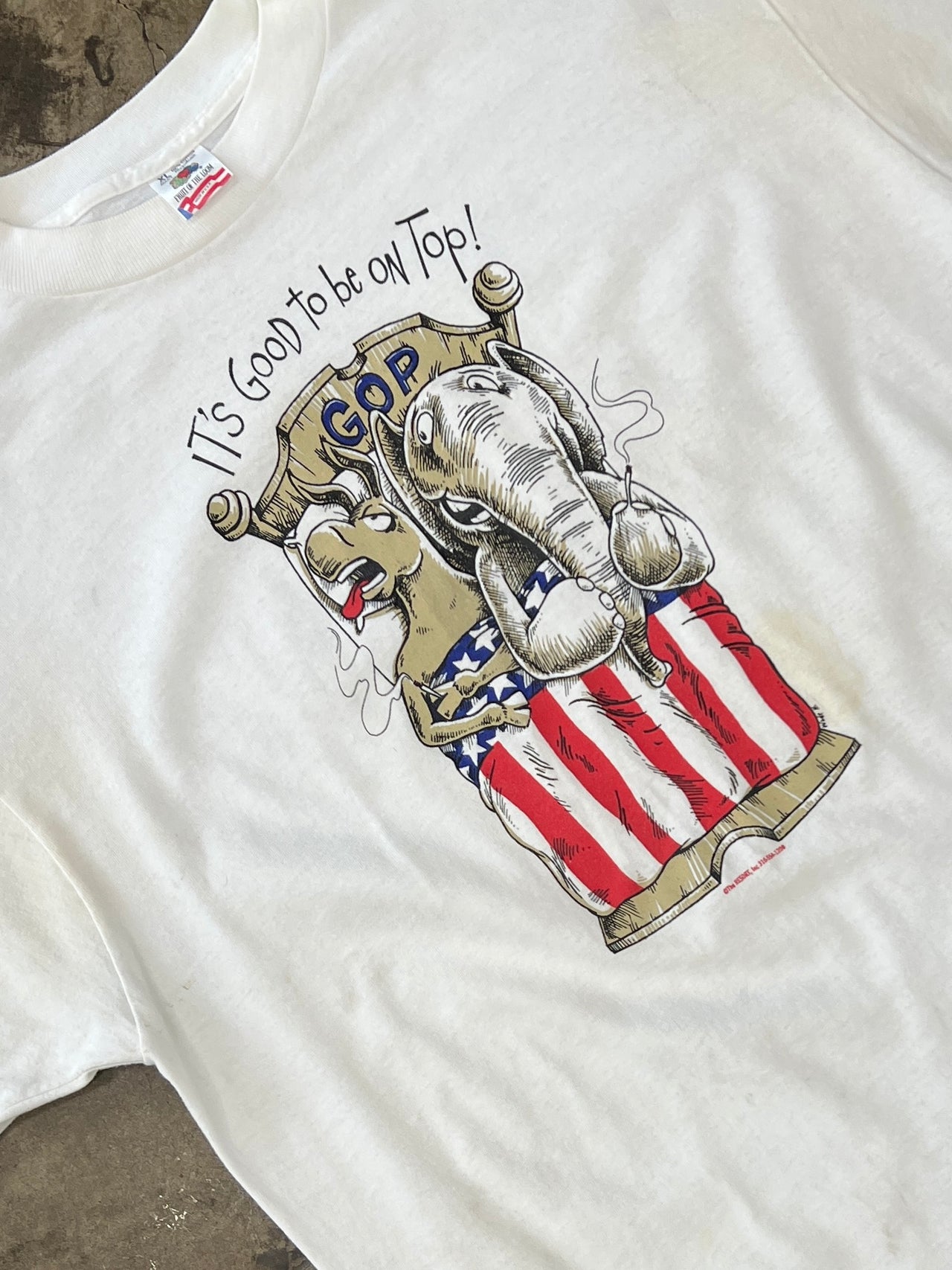 Good To Be on Top Republican Democrat GOP Political Tee