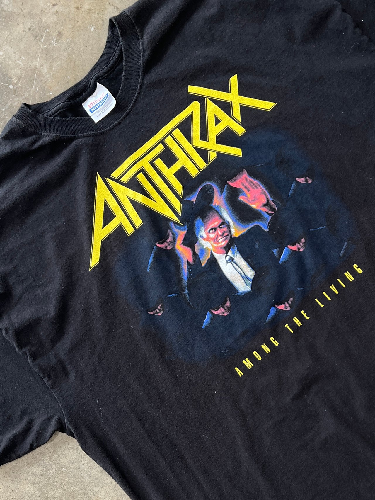 Anthrax Follow Me or Die Band Tee