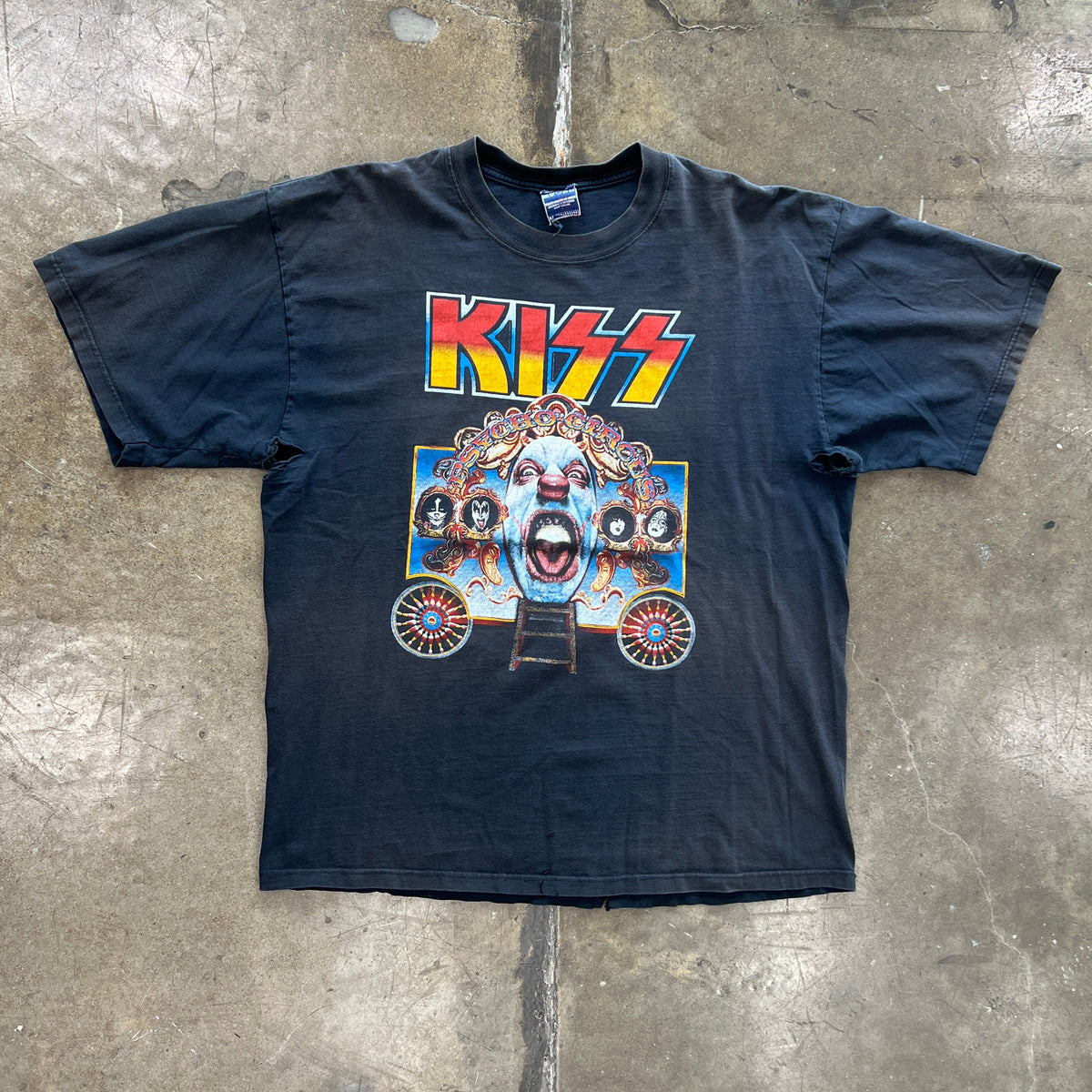 1999 Kiss Psycho Circus Euro Tour Band Tee