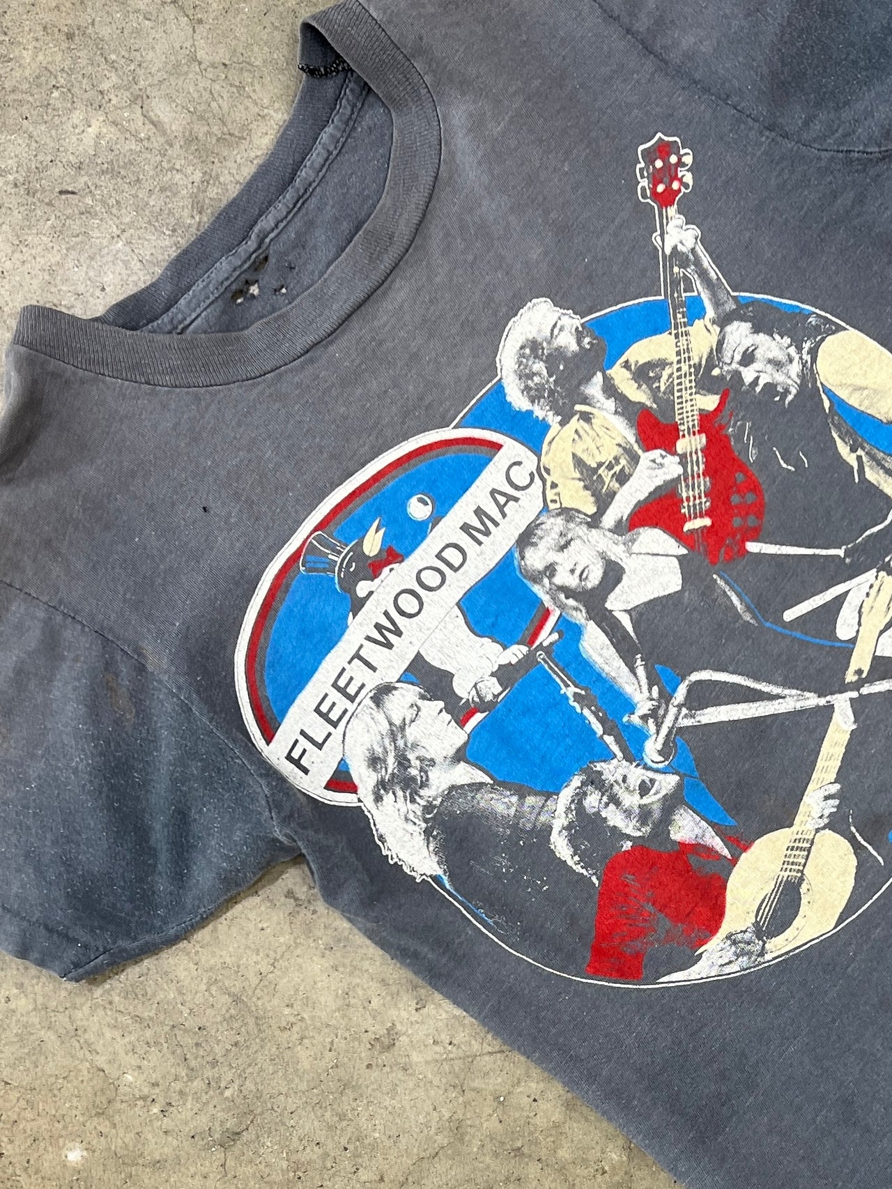 True Vintage 1979 70s Fleetwood Mac Tusk Tour Tee Single Stitch