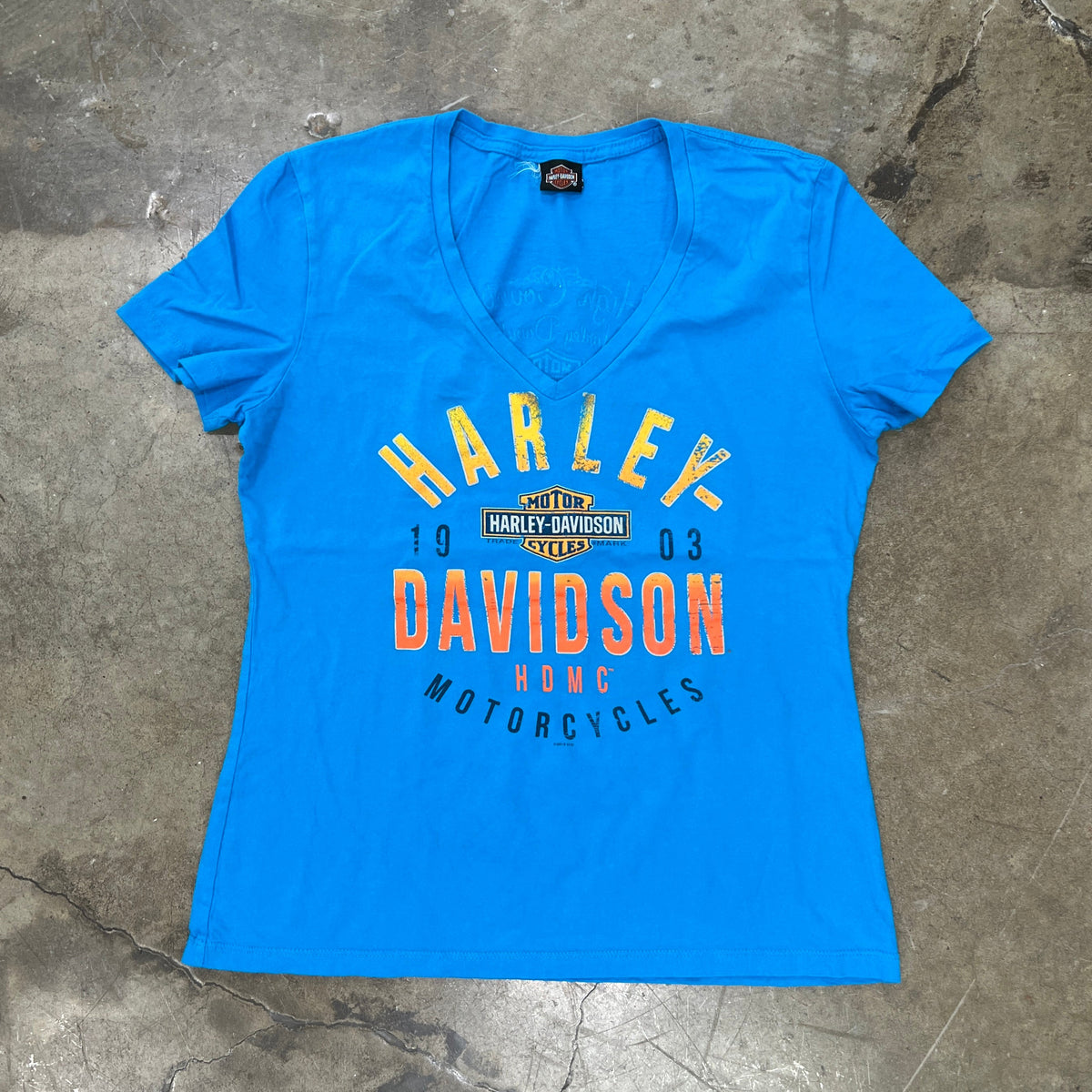 Harley Davidson Vneck High Country W Tee