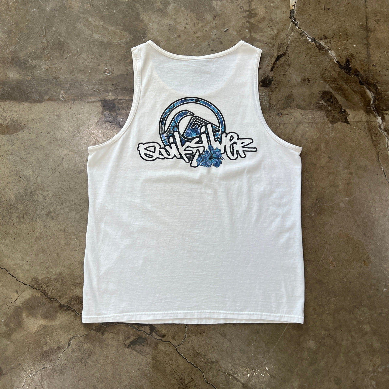 Early 2000s Quiksilver Surf Shop Tank Tee