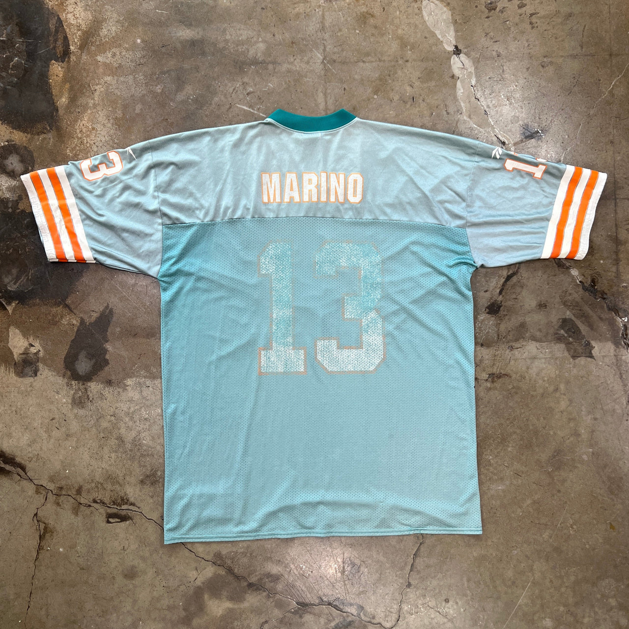 90s NFL Reebok Dan Marino 13 Miami Dolphins Jersey