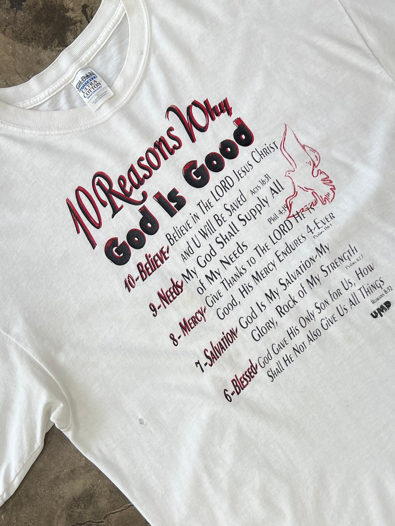 God is Good 10 Reason Why Bible Verse Religious Jesus Tee
