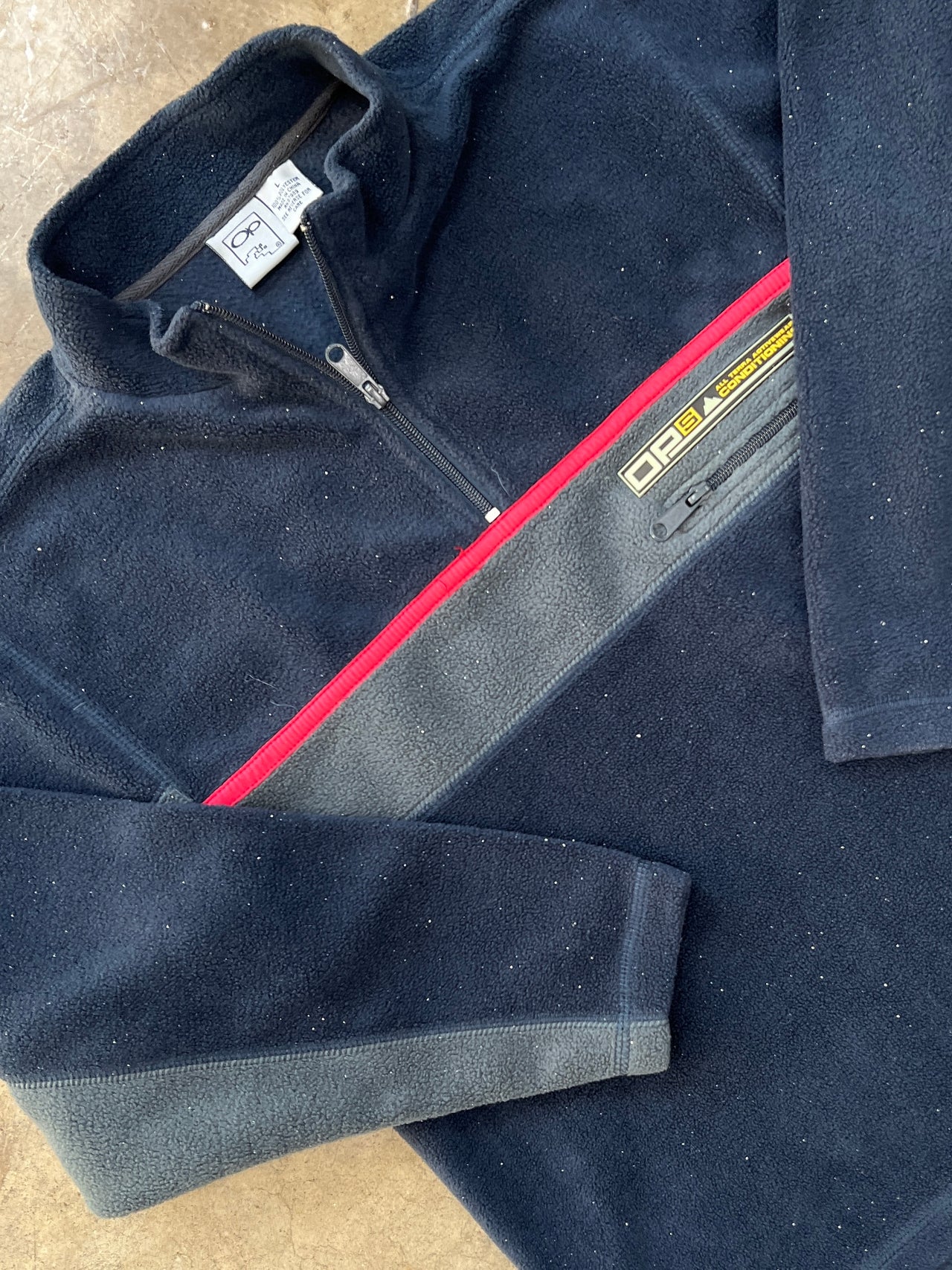 Ocean Pacific All Conditions Gear Quarter Zip Fleece