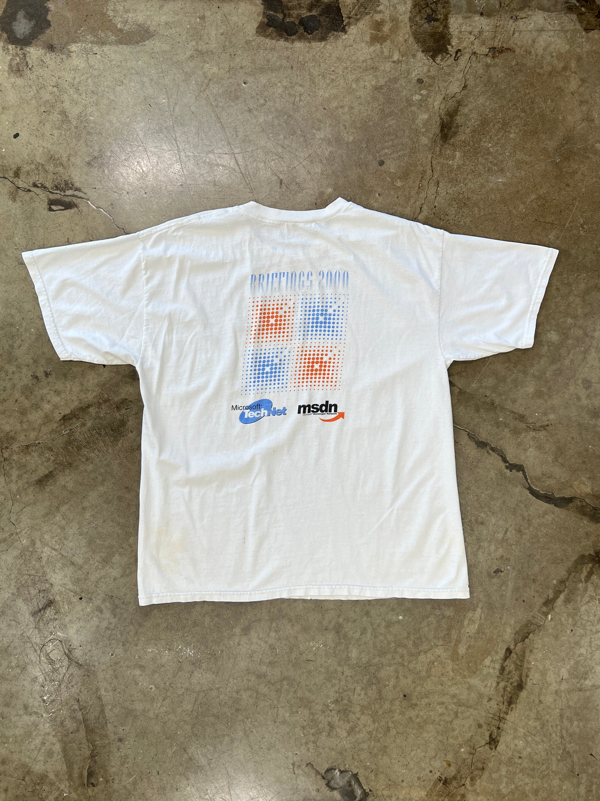 2000s Microsoft Tech Net Tech Tee