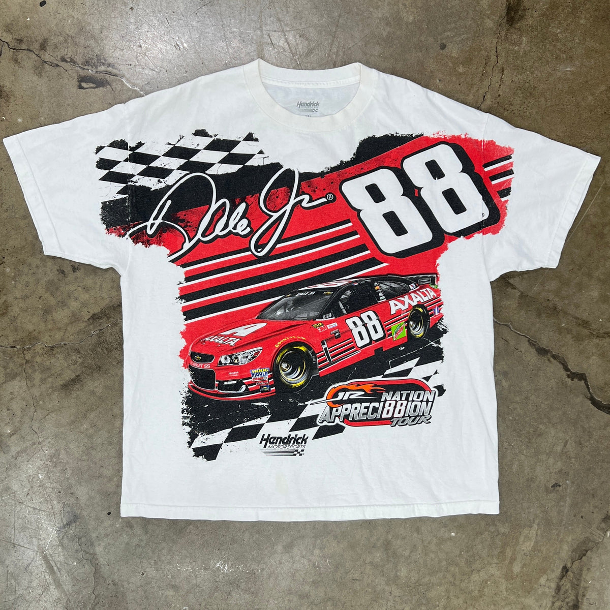 NASCAR Dale Jr. Hendrick Motorsports Nation Appreciation Racing Tee
