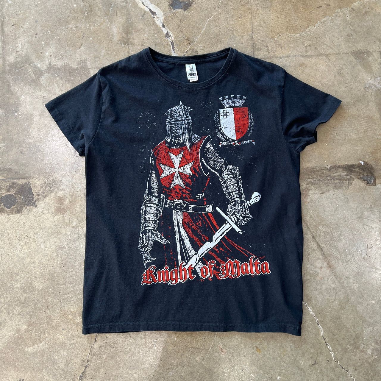 Knight of Malfa Christian Crusader Tee