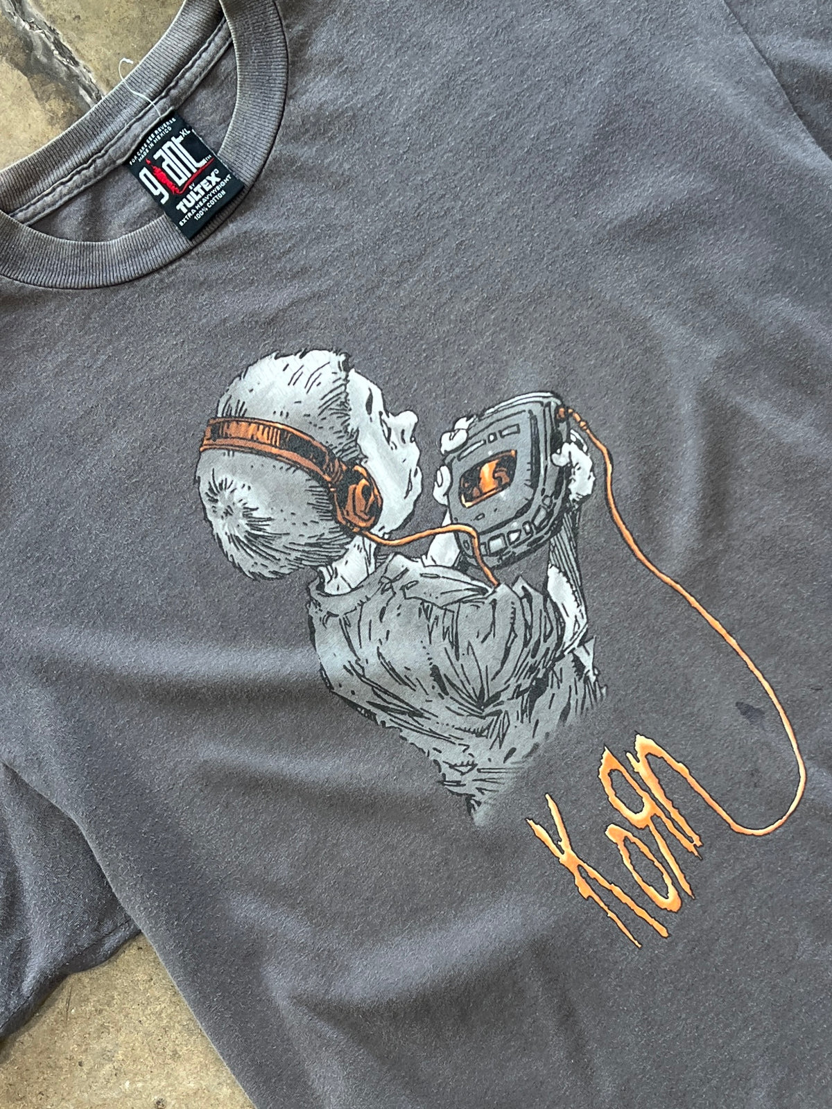 90s Korn Discman Follow The Leader Giant Band Tee