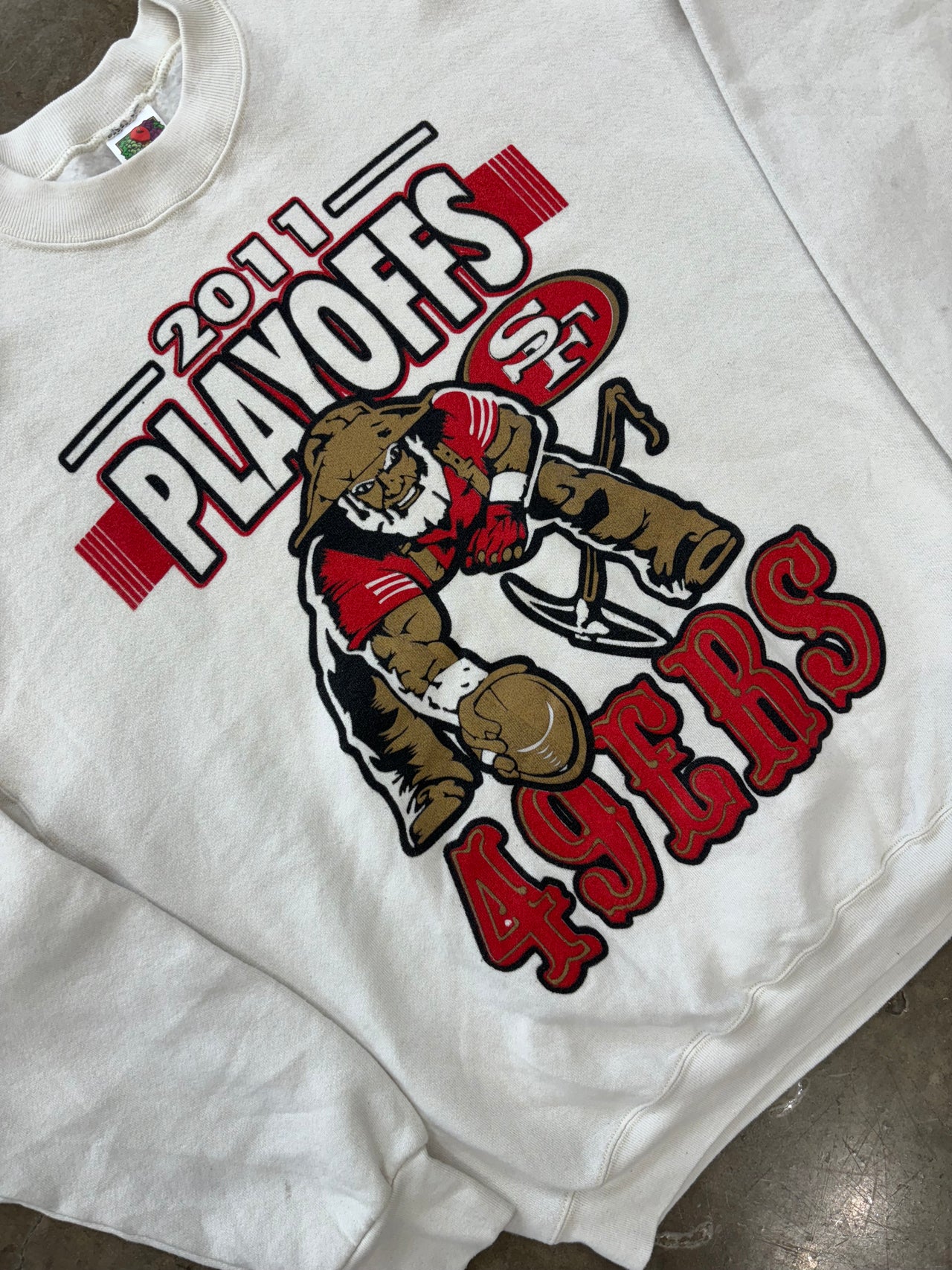 2011 San Francisco 49ers Playoffs Crewneck