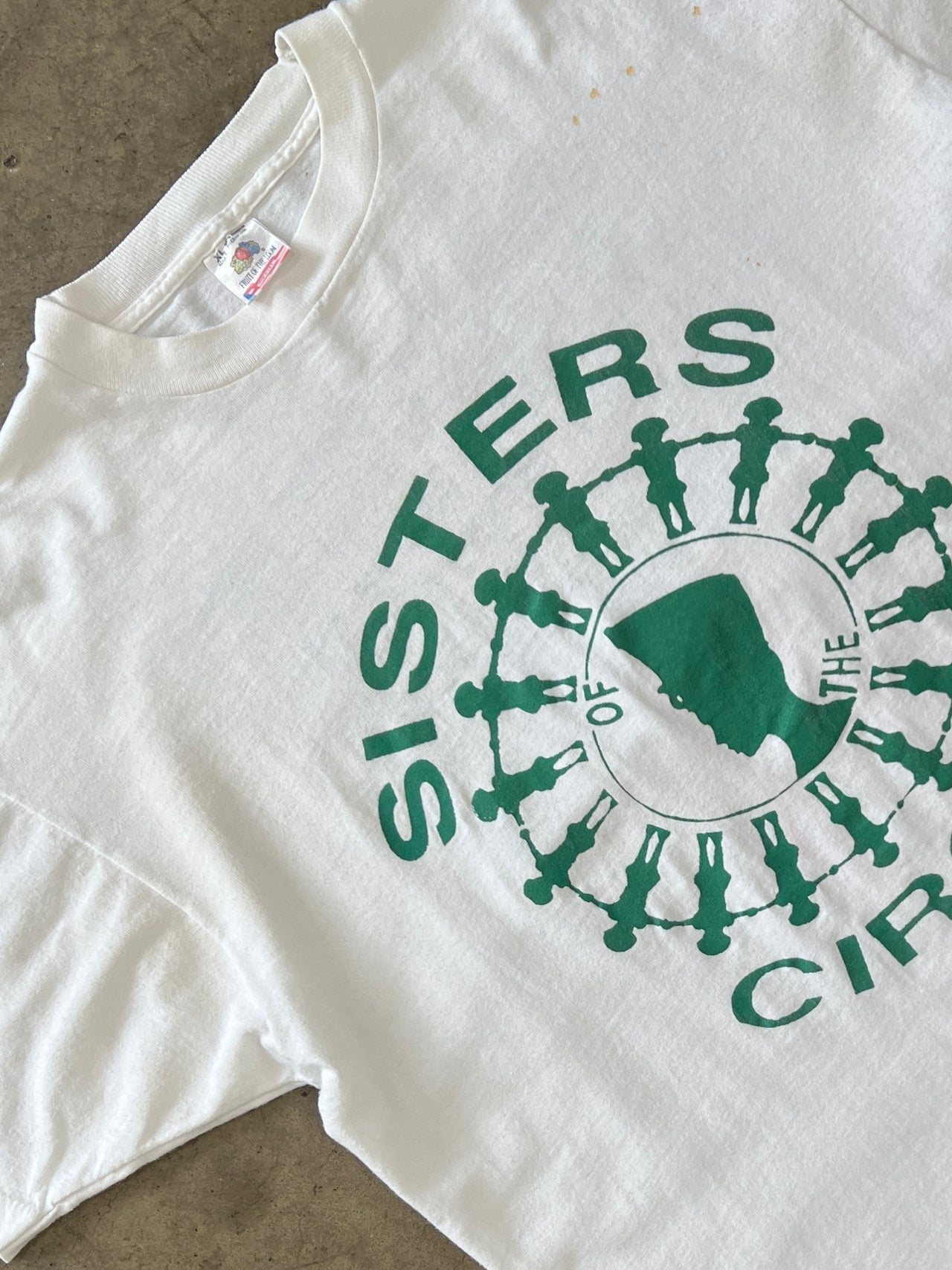 80s Sisters Circle Malcolm X Social Justice Single Stitch Tee