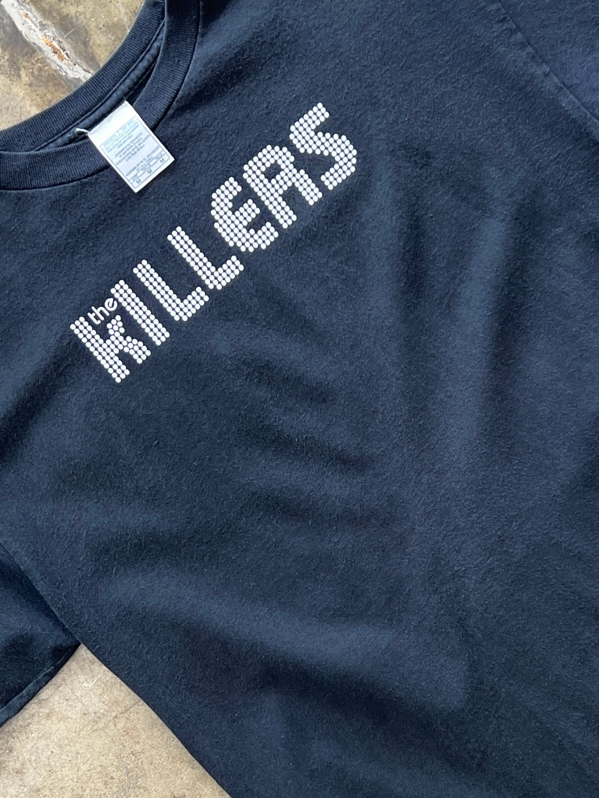 2000s The Killers Hot Fuss Dot Logo Band Tee