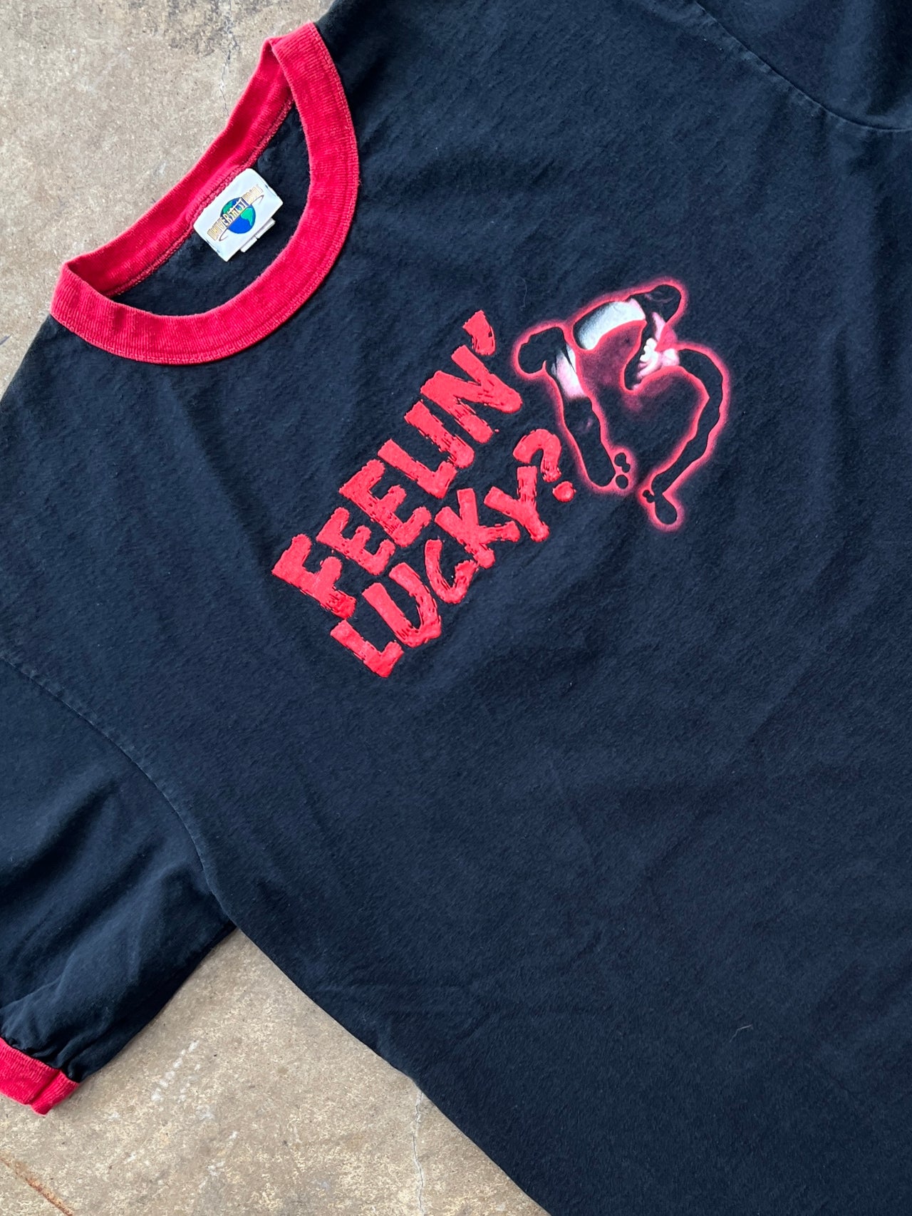 2003 Y2K Halloween Horror Nights Friday 13 Ringer Tee