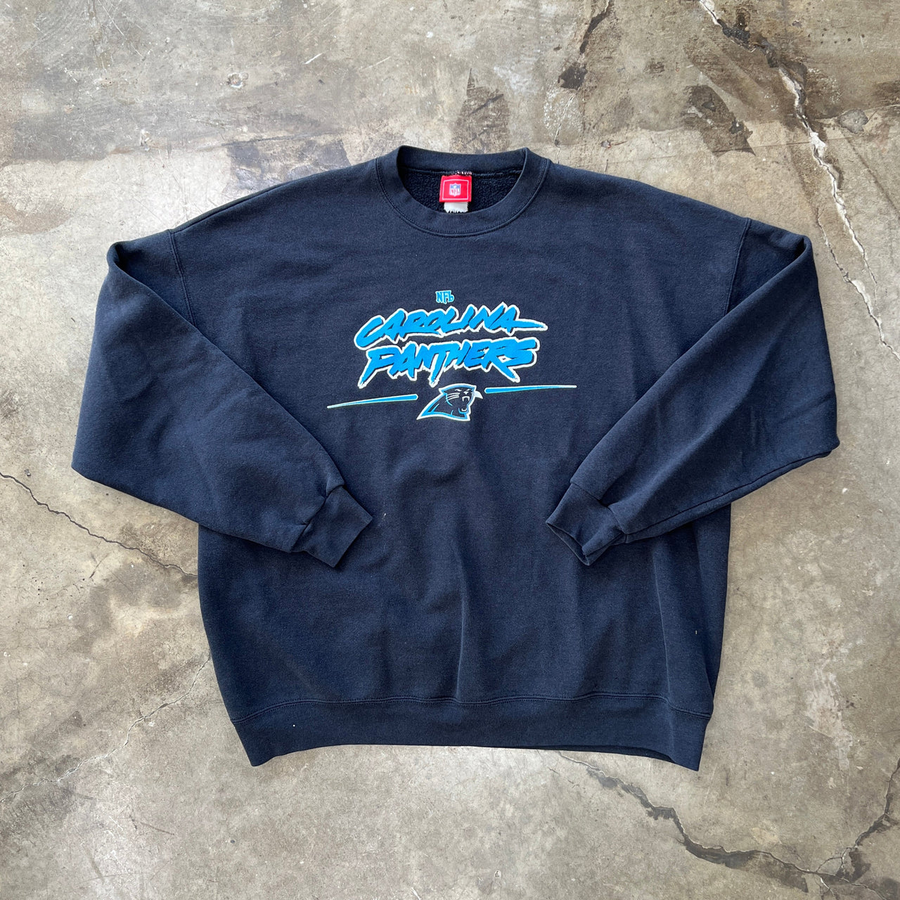 2000 Y2k NFL Carolina Panthers Crewneck