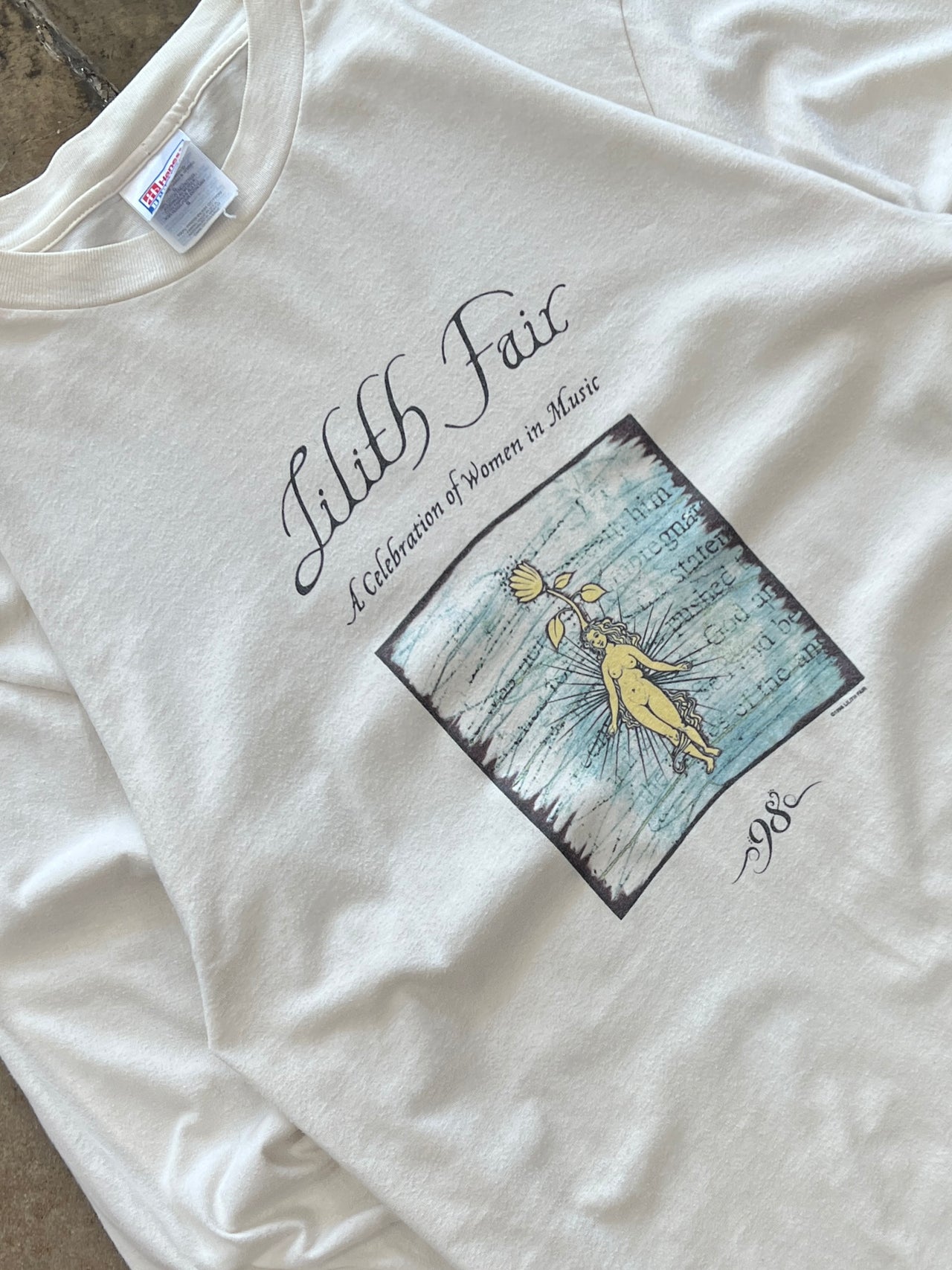 1998 Lilith Fair Women in Music LS Band Tee