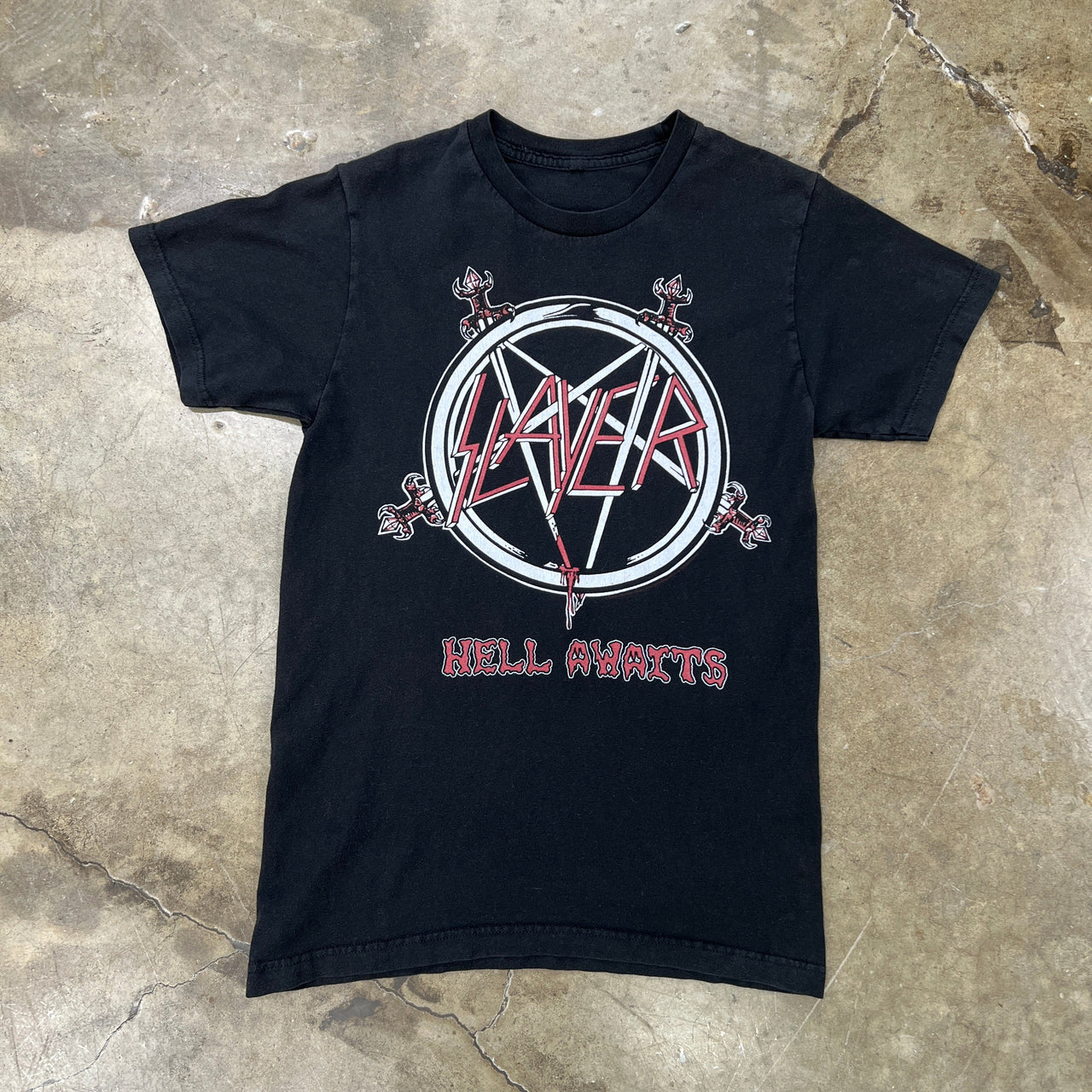 Hell Awaits Slayer Tribute Tour Tee