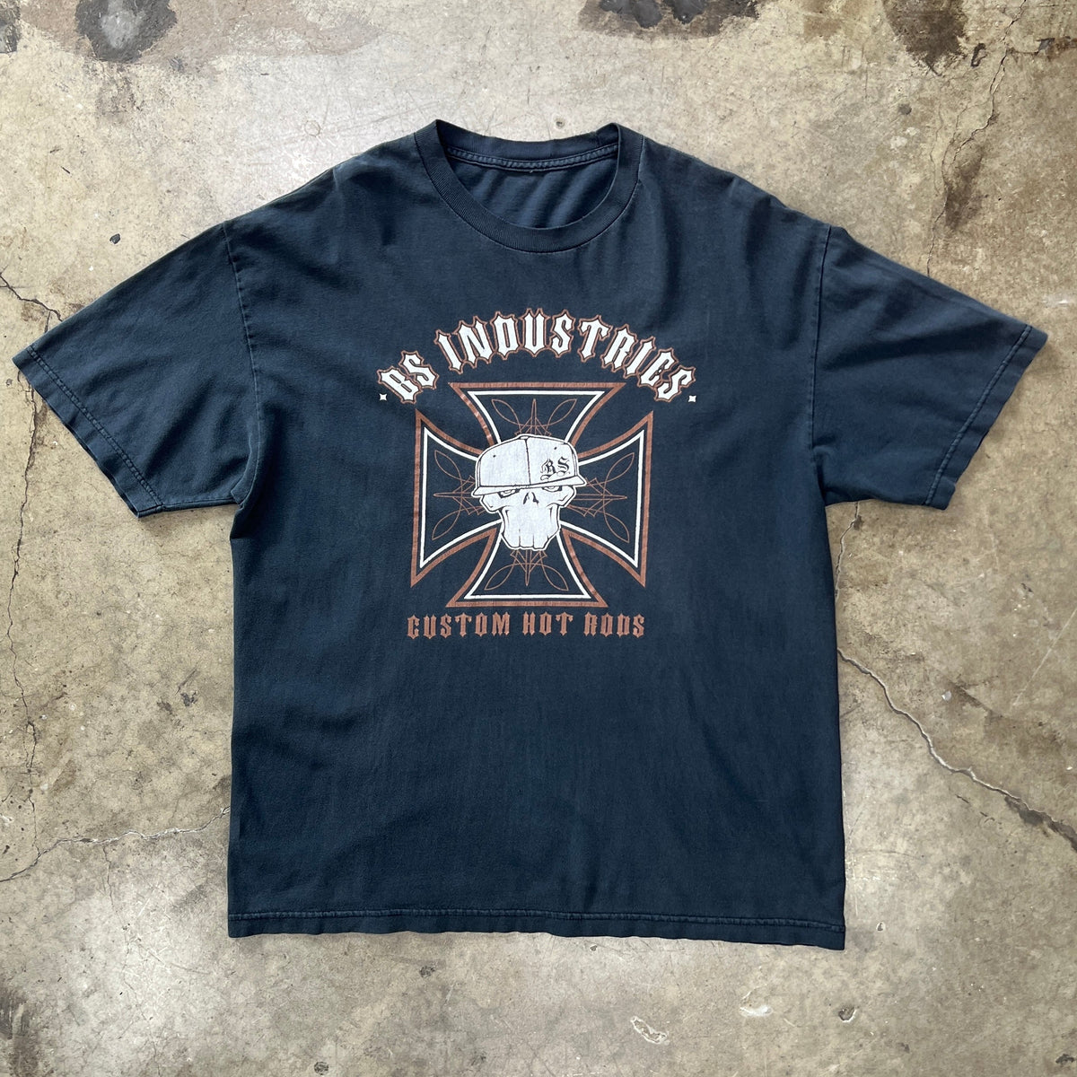 Choppers BS Industries Motorcycle Skull Tee