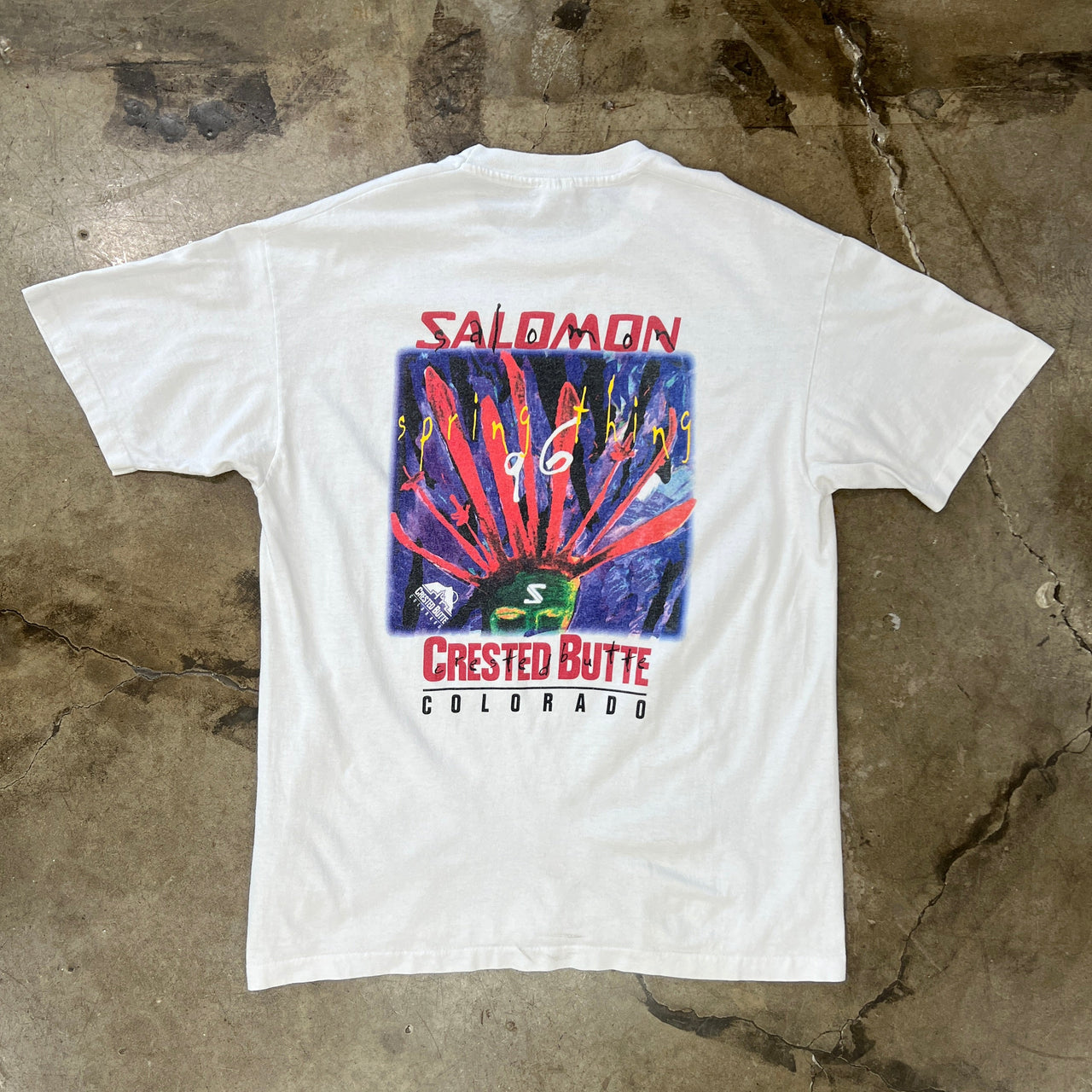 1996 Salomon Spring Thing Crested Butte Tee