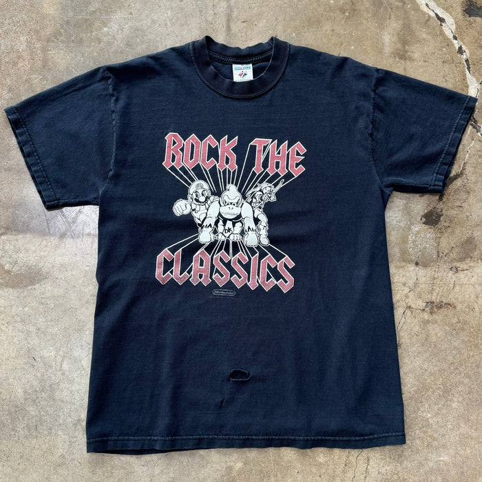 Vintage Nintendo Donkey Kong Rock the Classics Tee Medium