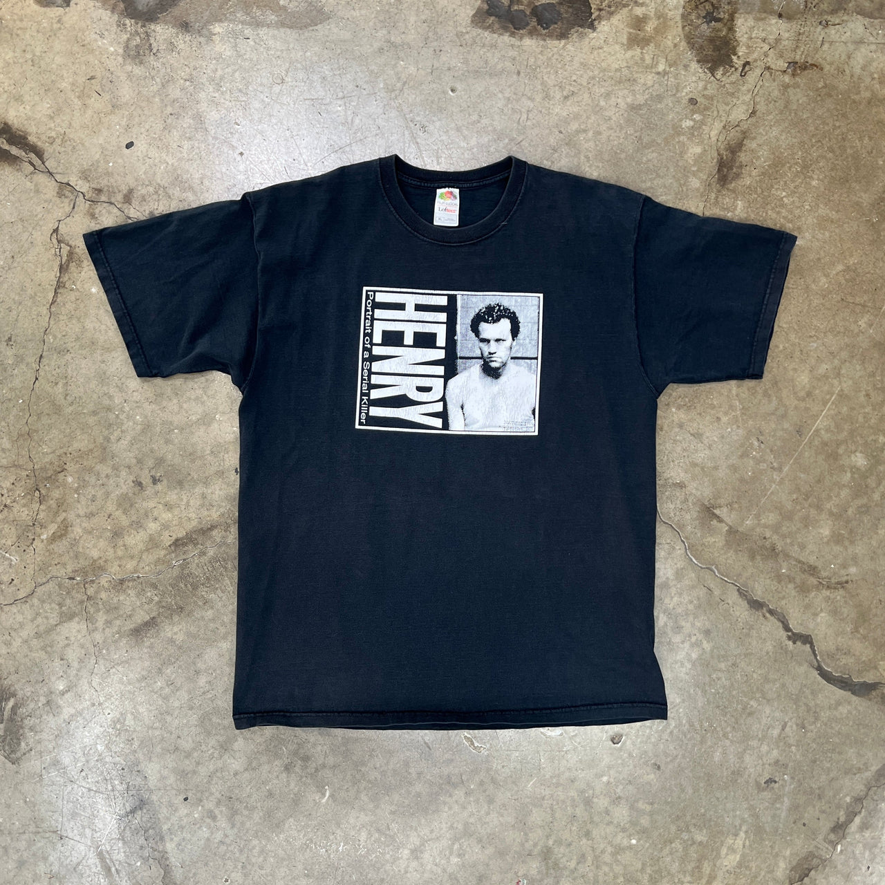 1986 Henry Portrait of a Serial Killer Movie Promo Tee