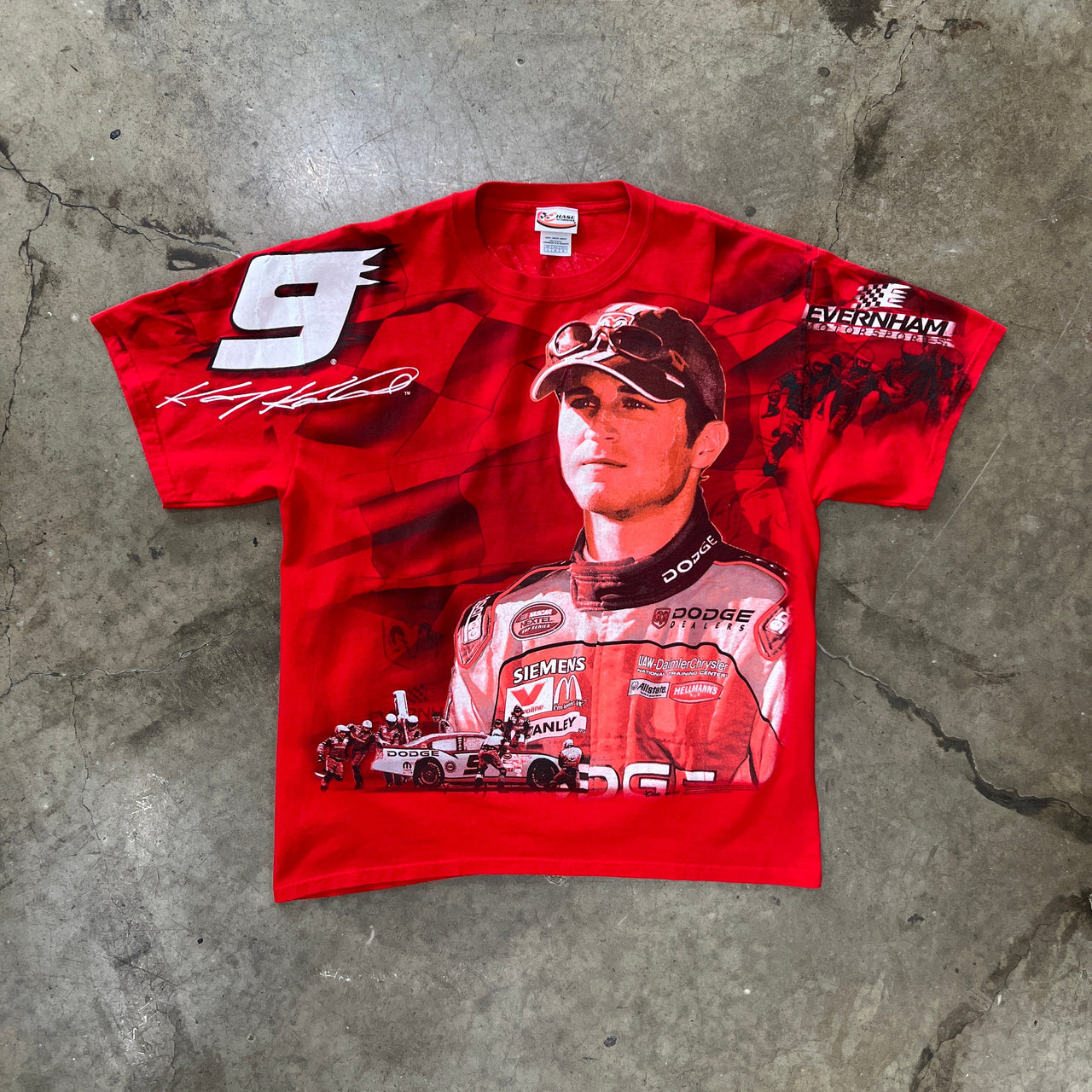 AOP NASCAR 2000 Kasey Khane Racing Nextel Tee