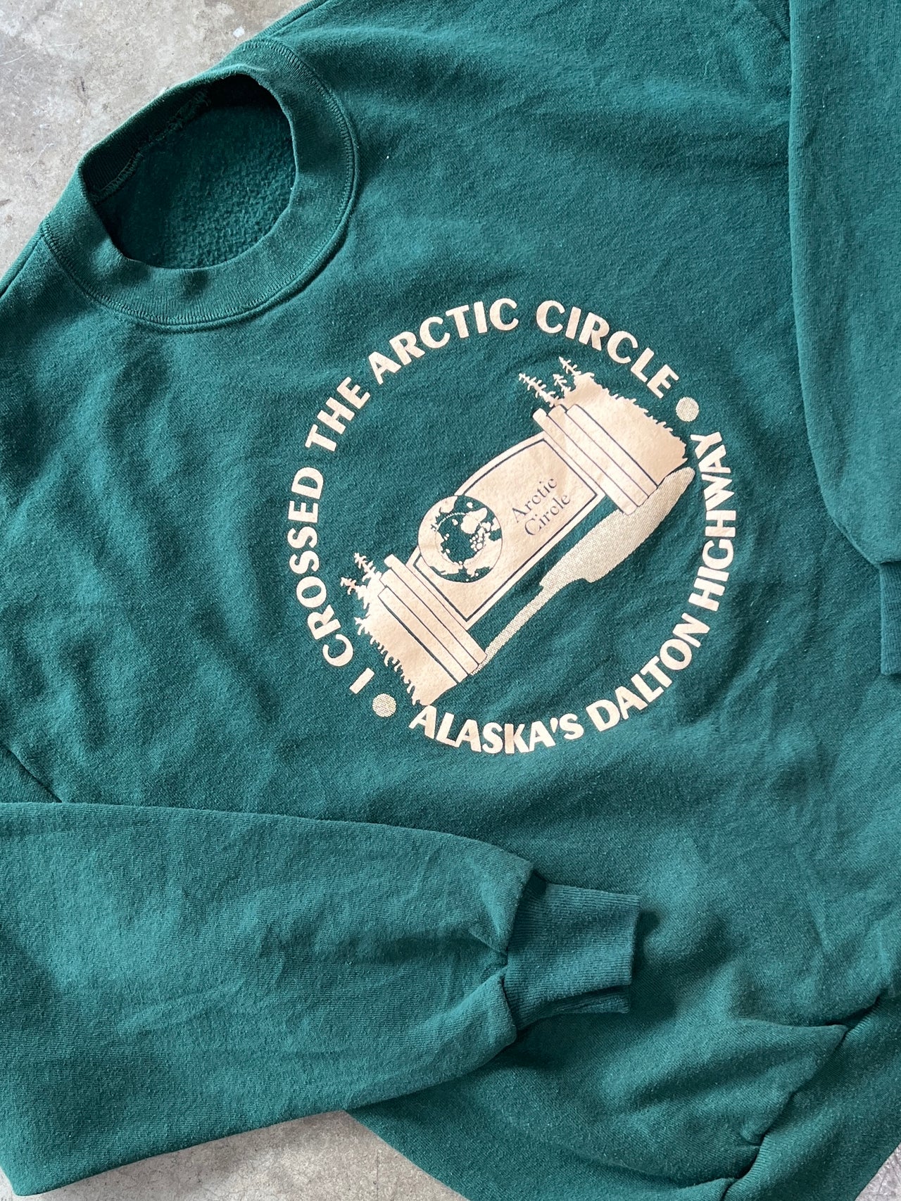 Alaska Artic Circle Nature Crewneck