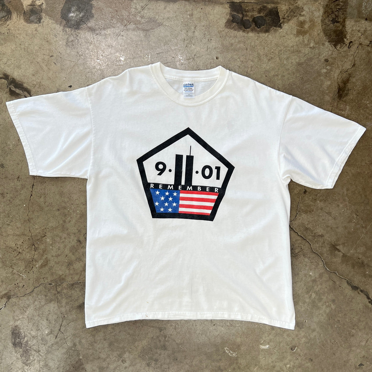9/11 Remember Memorial Twin Towers Tee