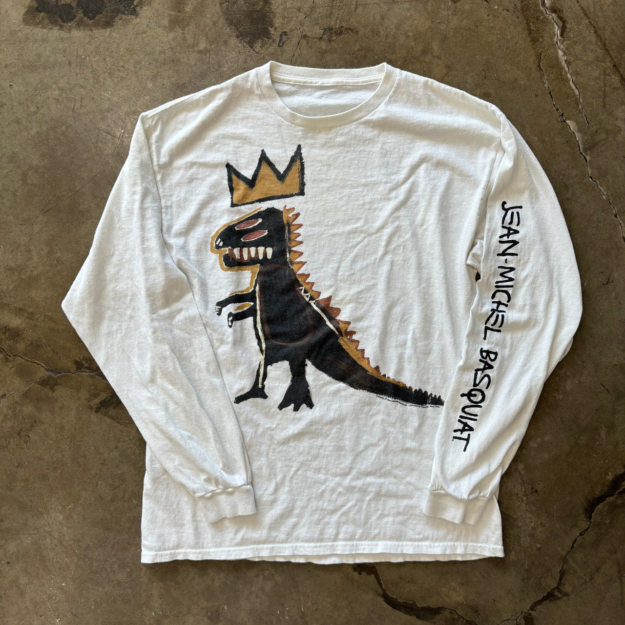 Jean-Michael Basquiat Dinosaur King Long Sleeve