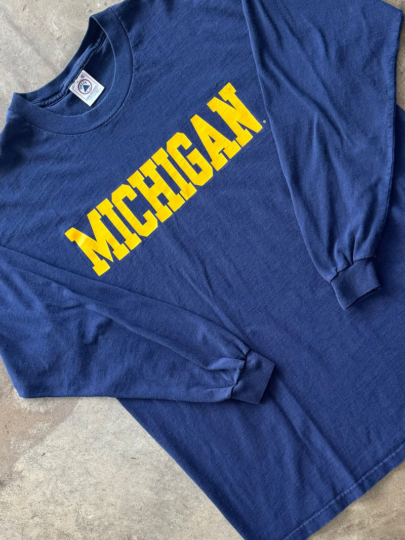 University of Michigan Long Sleeve Tee XL