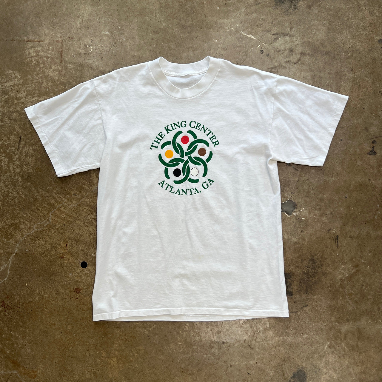 The King Center Atlanta Georgia Social Justice MLK Single Stitch Tee