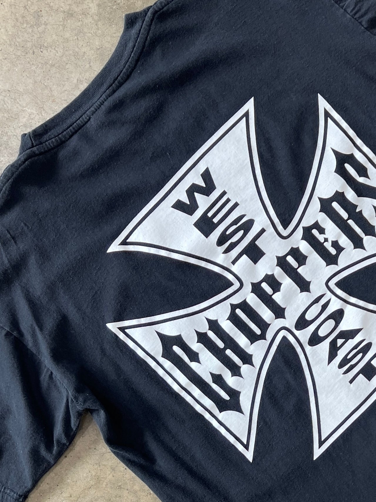 West Coast Choppers Cross Logo Motorcycle Tee