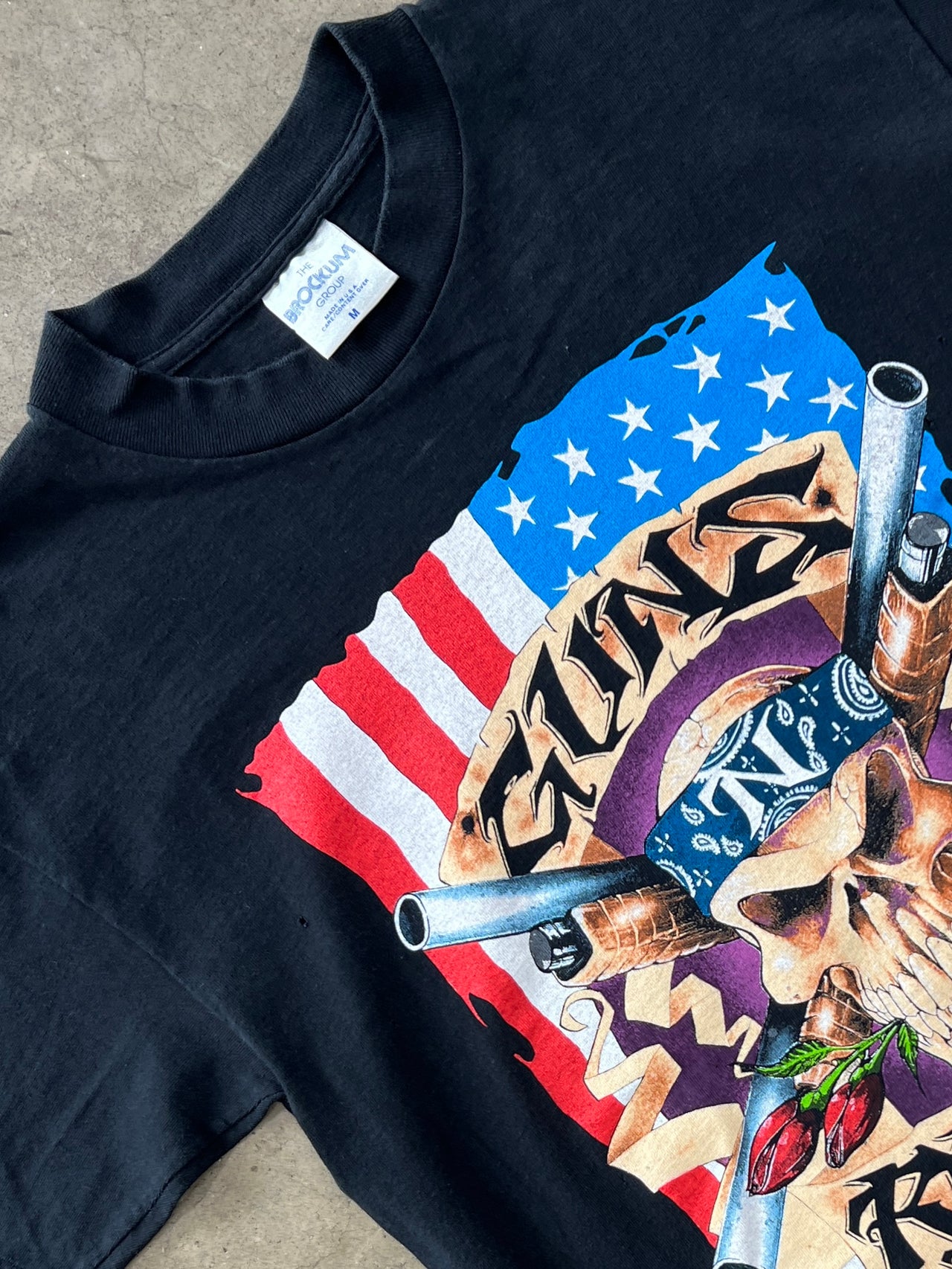 1990 Guns N Roses Brockum Sloane Single Stitch Tee