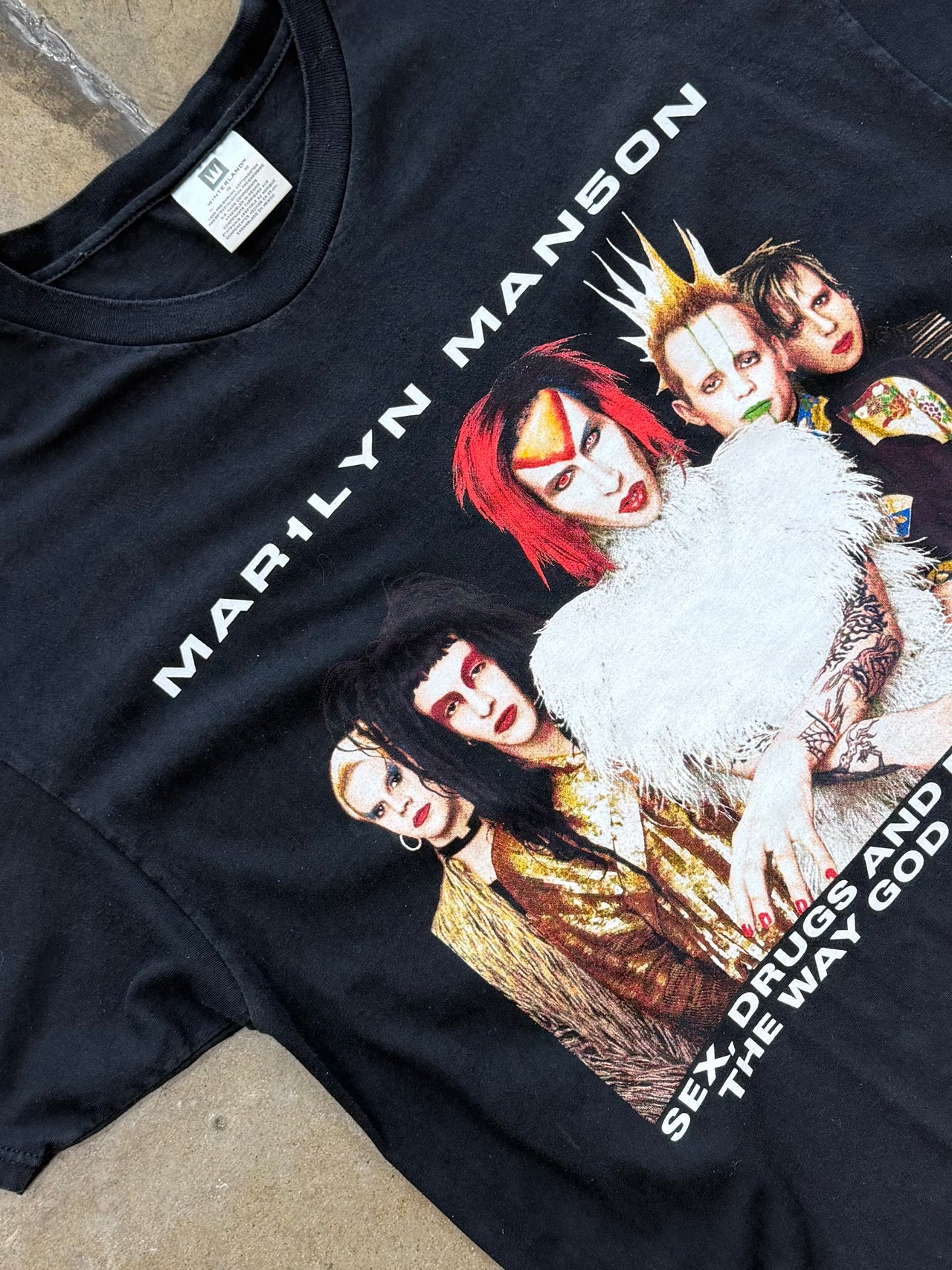 1999 Marylin Manson Rock is Dead Tour Tee