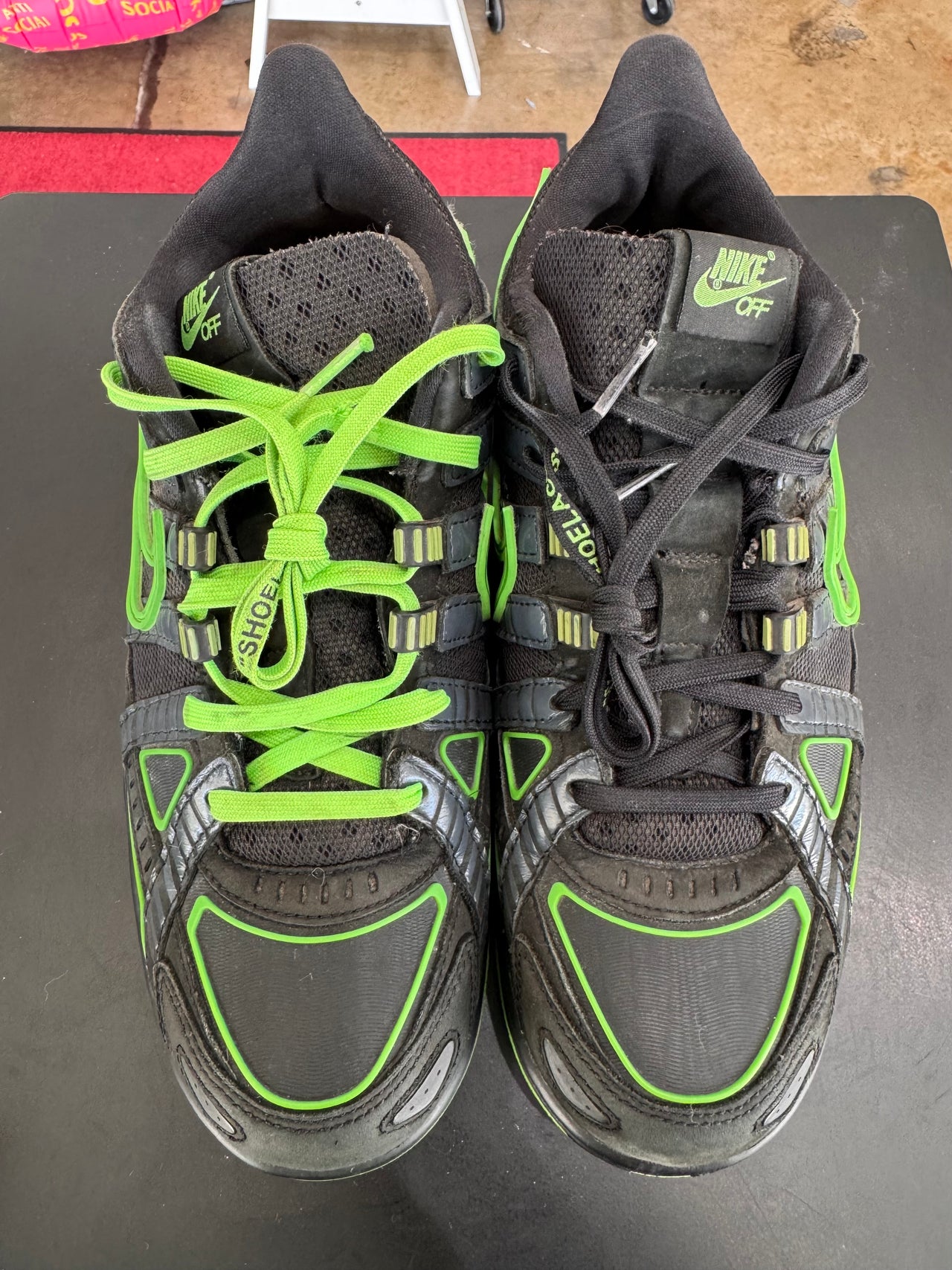 Nike Air Rubber Dunk Off-White Green Strike (2020)