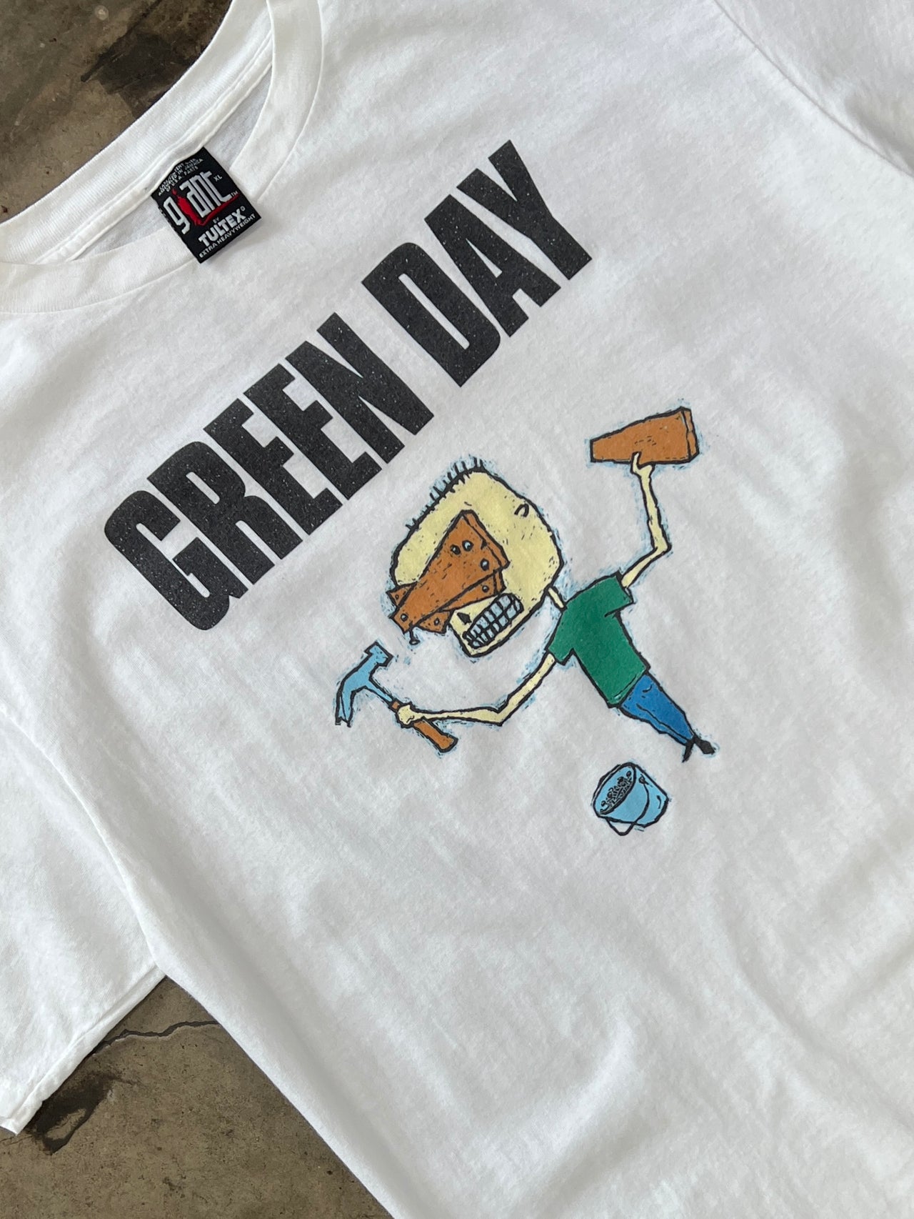 1997 Green Day Nimrod Giant Band Tee