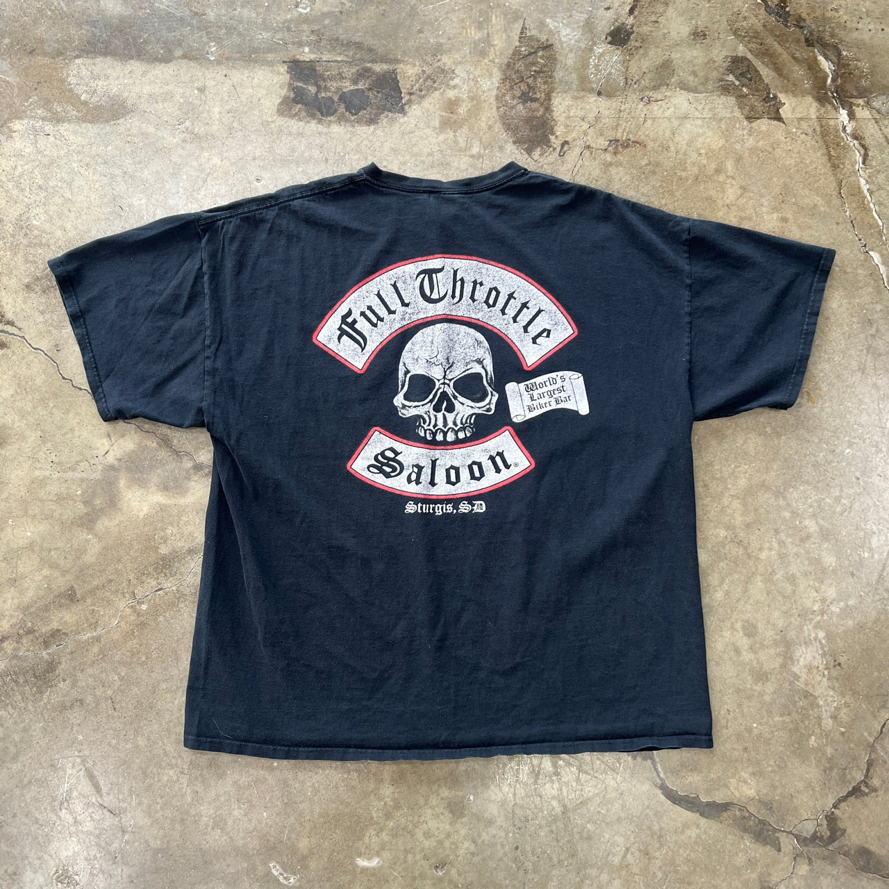 Full Throttle Skull Saloon Sturgis Tee