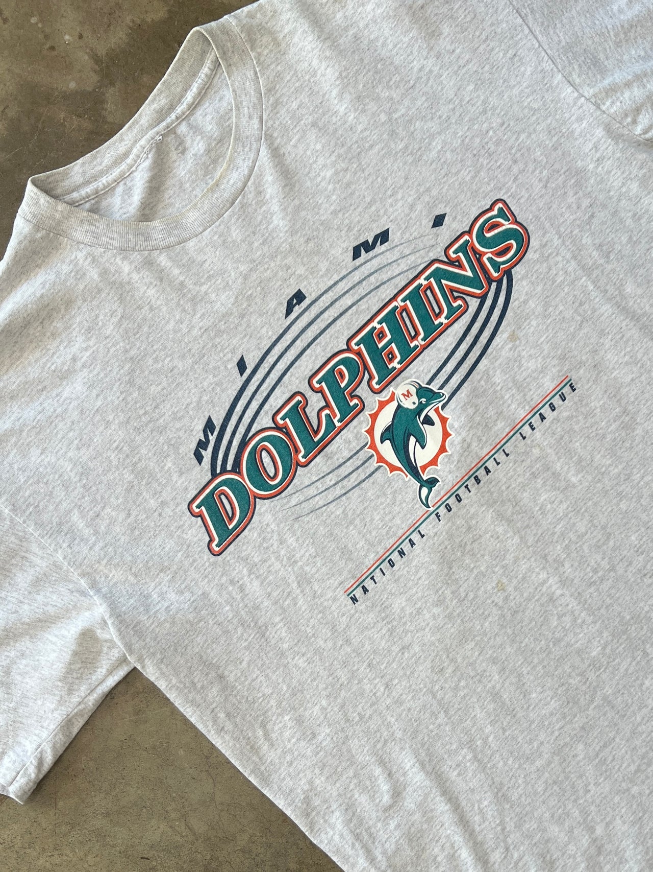 90s NFL Miami Dolphins Football Tee
