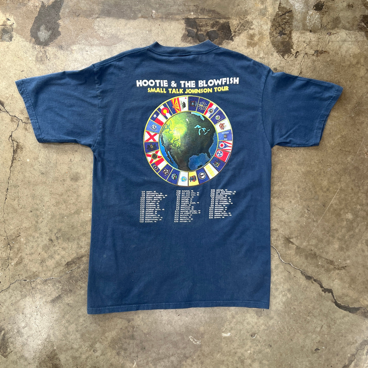 1996 Hootie & The Blowfish Small Talk Tour Tee