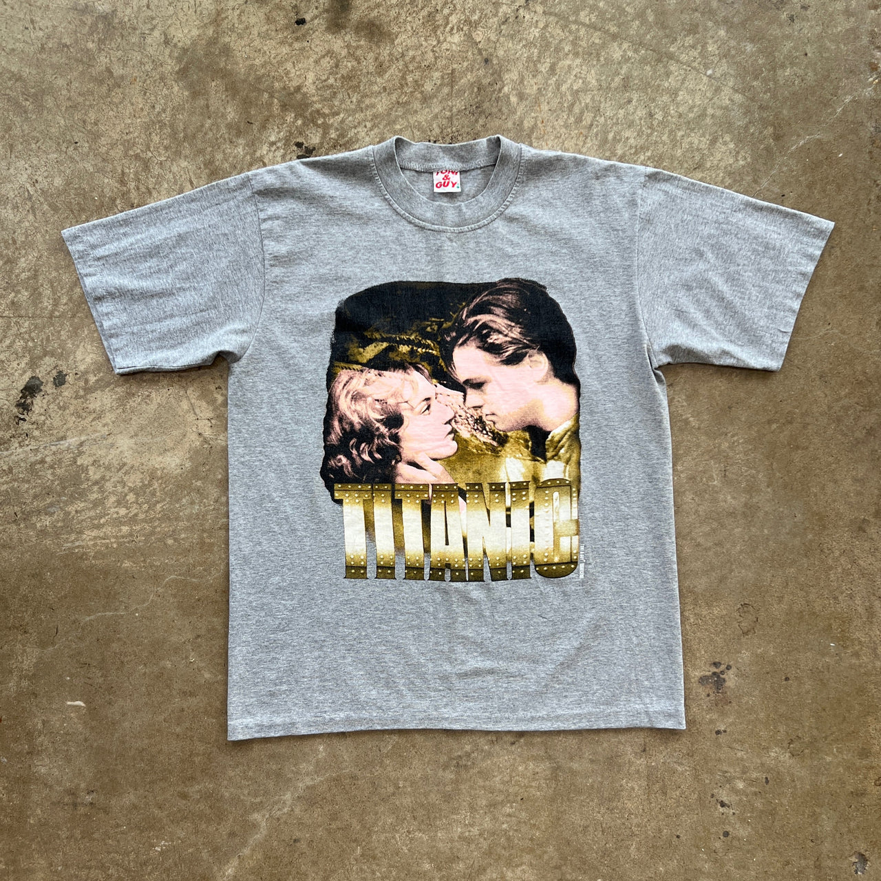 90s Titanic Rose and Jack Movie Single Stitch Tee