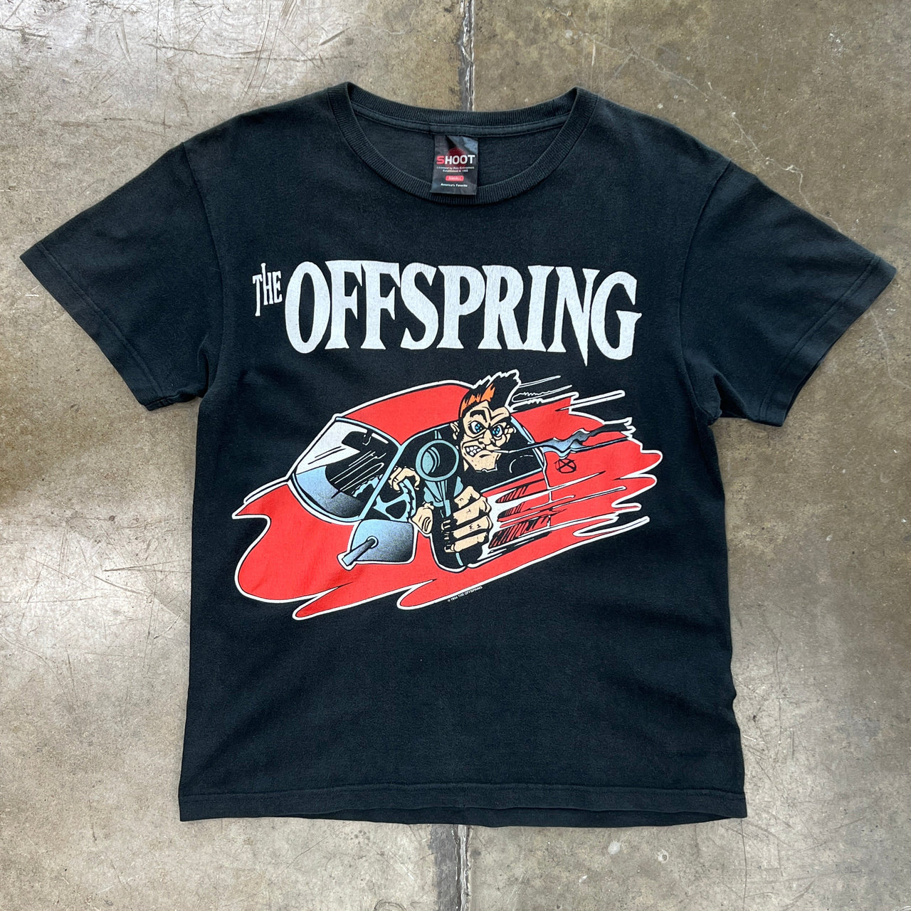 1998 The Offspring Bad Habit Smash Car Band Tee