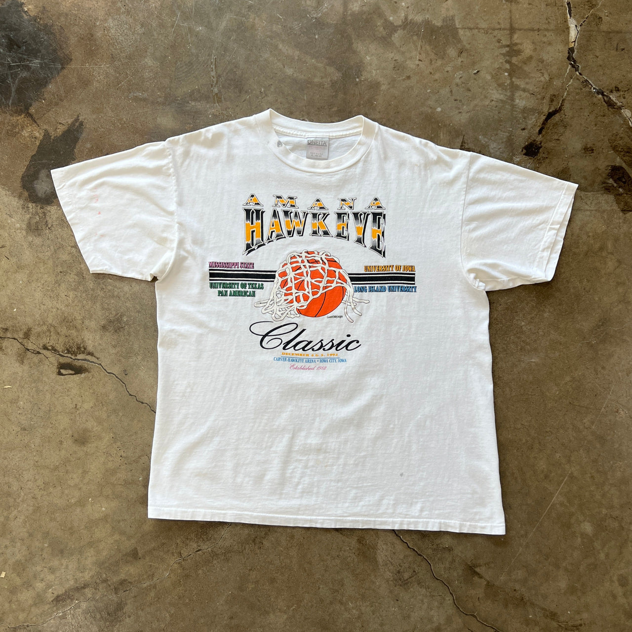 Amana Hawkeye Classic Mississippi State Tee