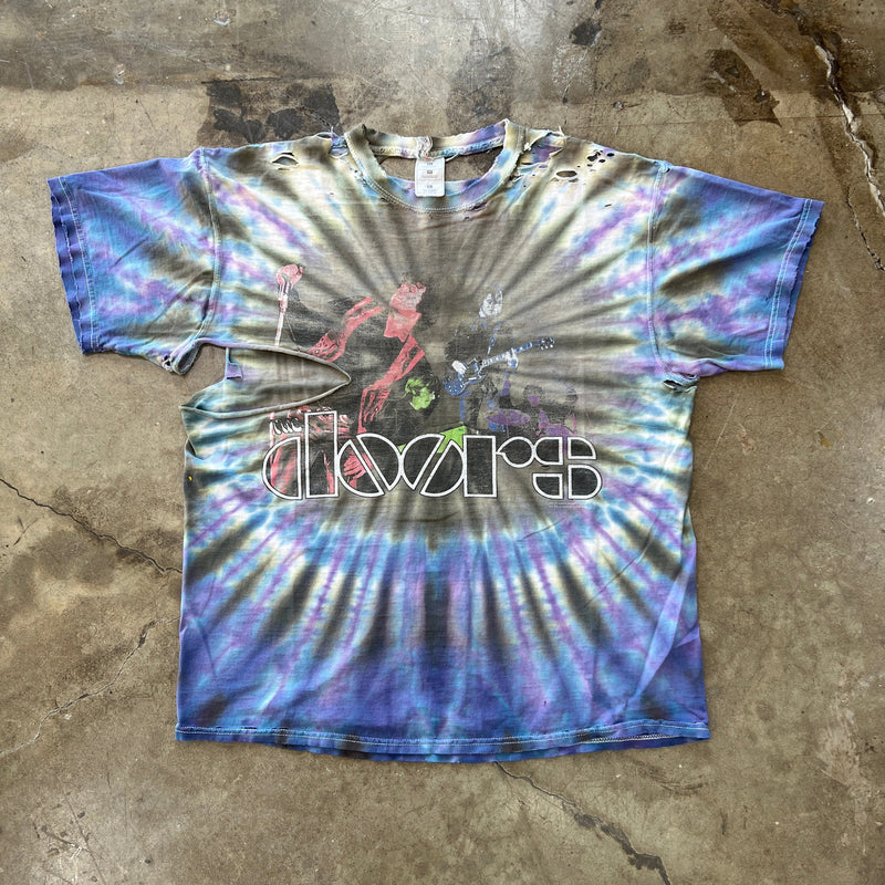 The Doors Tie Dye Distress Tee XL