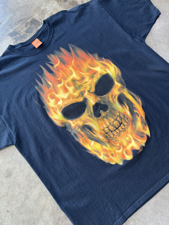 Skull Flame Horror Tee