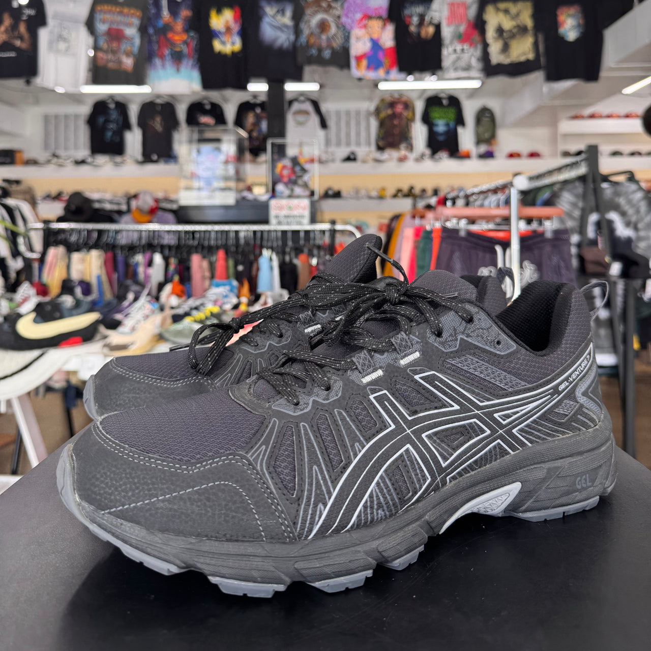 ASICS Gel-Venture 7 Black Sheet Rock (2021)