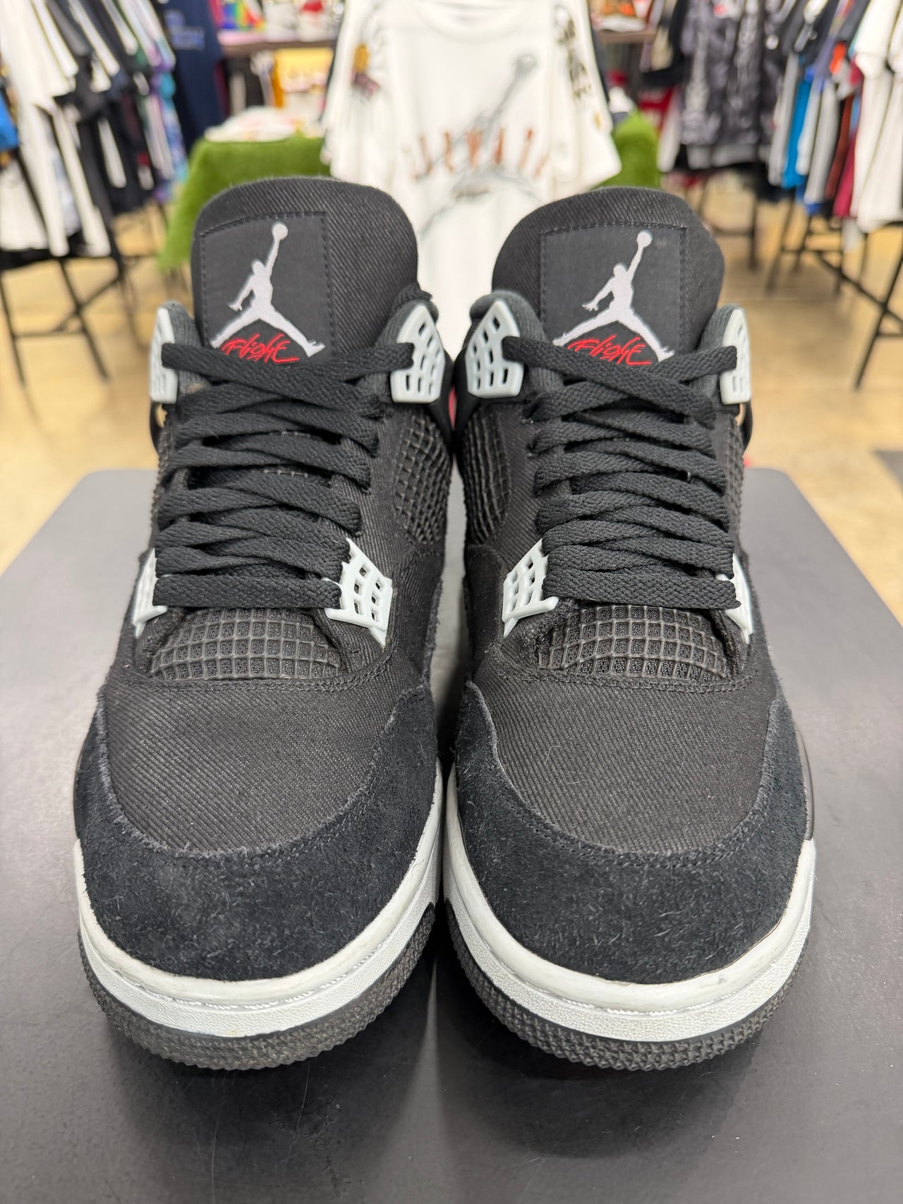 Air Jordan 4 Black Canvas (2022)