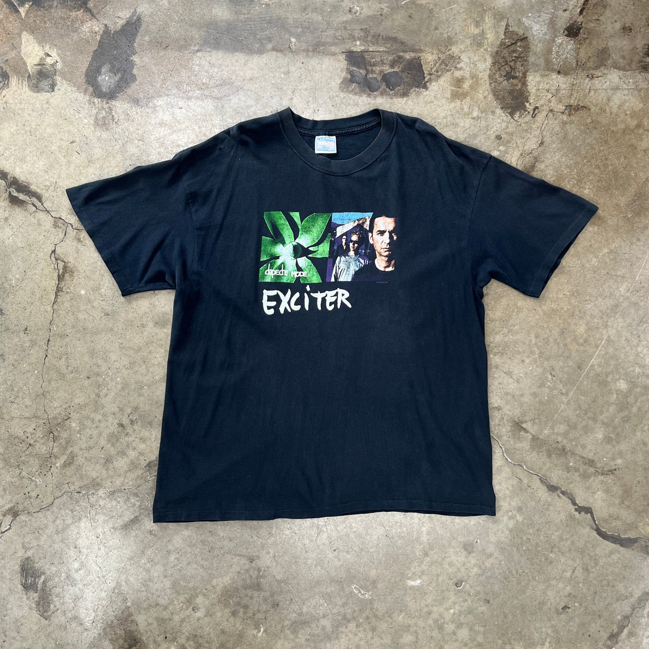 2001 Depeche Mode Exciter Single Stitch Tee All Sport