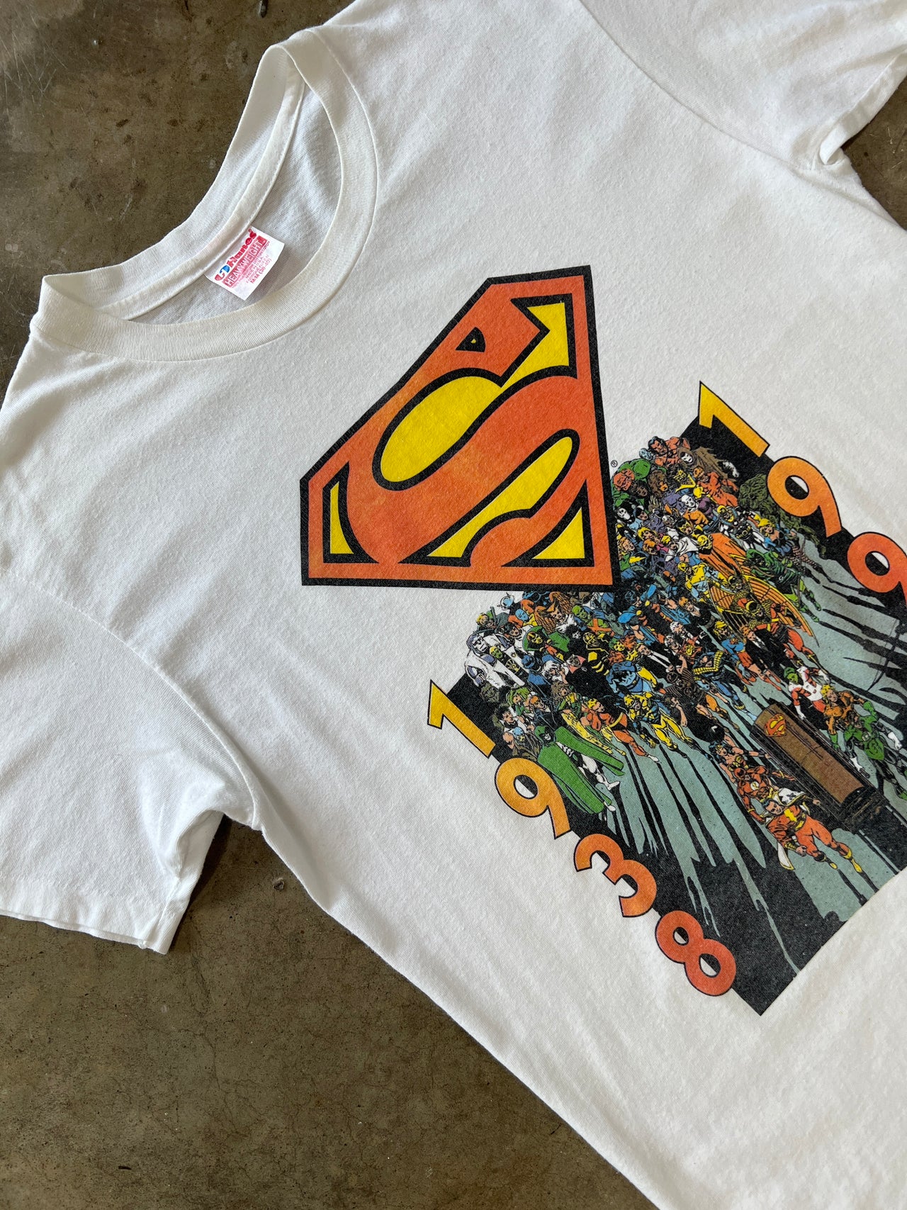 Superman's Dead Funeral Memorial Comic Book DC Tee