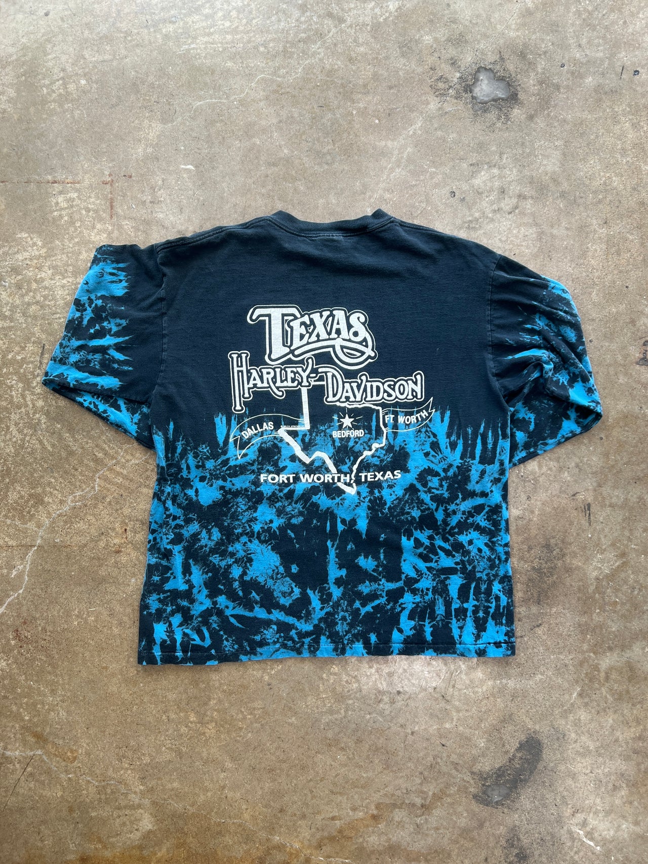 1995 Harley Davidson Texas Dyed Long Sleeve